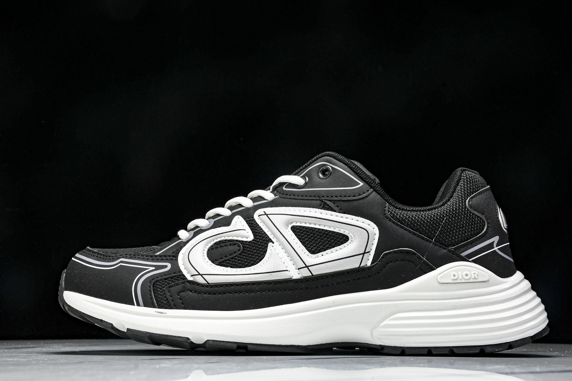 
迪奥/Dior B30 Low-Top Sneaker B30系列低帮经典老爹风系带复古休闲运动慢跑鞋