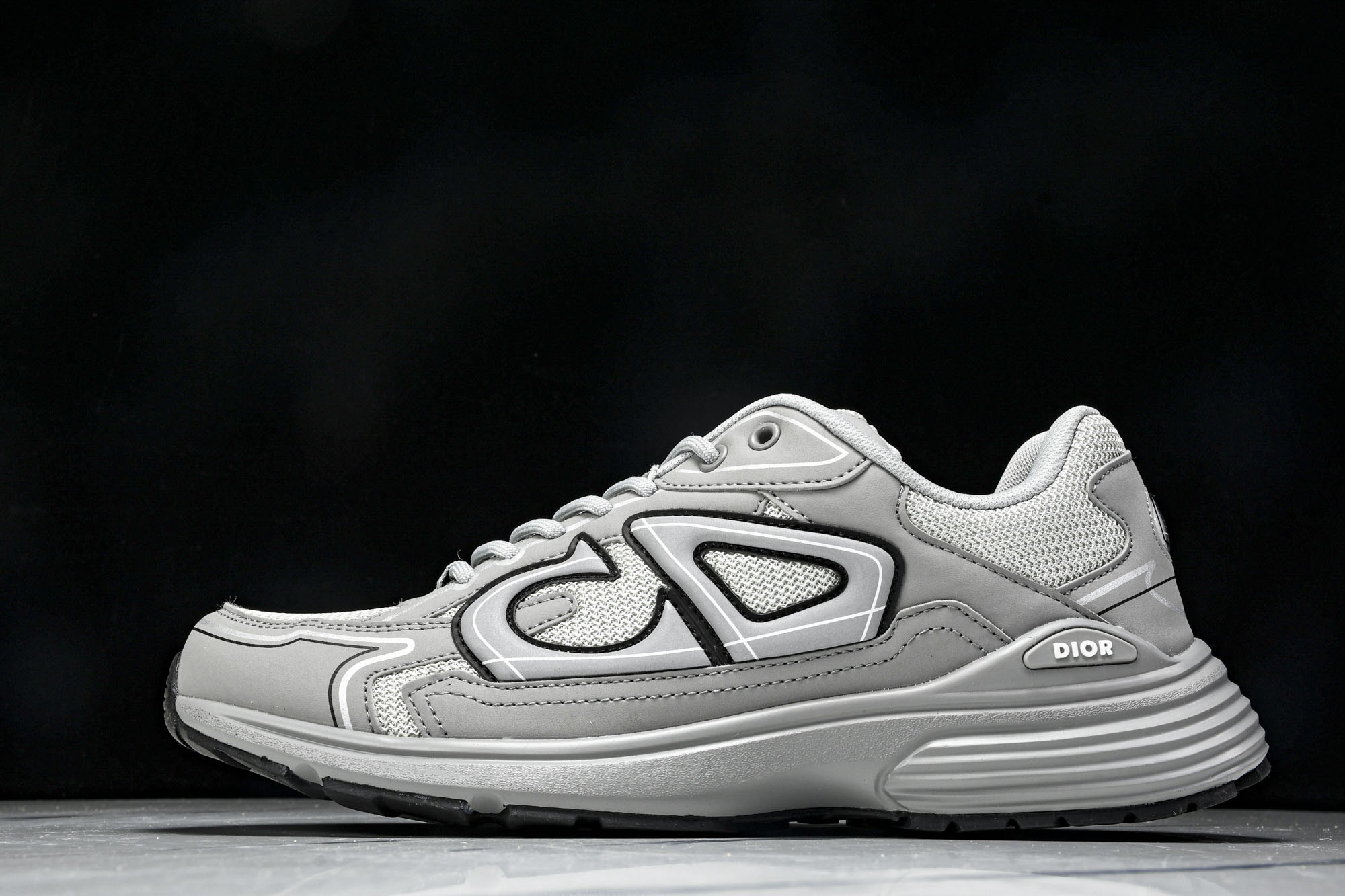 
迪奥/Dior B30 Low-Top Sneaker B30系列低帮经典老爹风系带复古休闲运动慢跑鞋