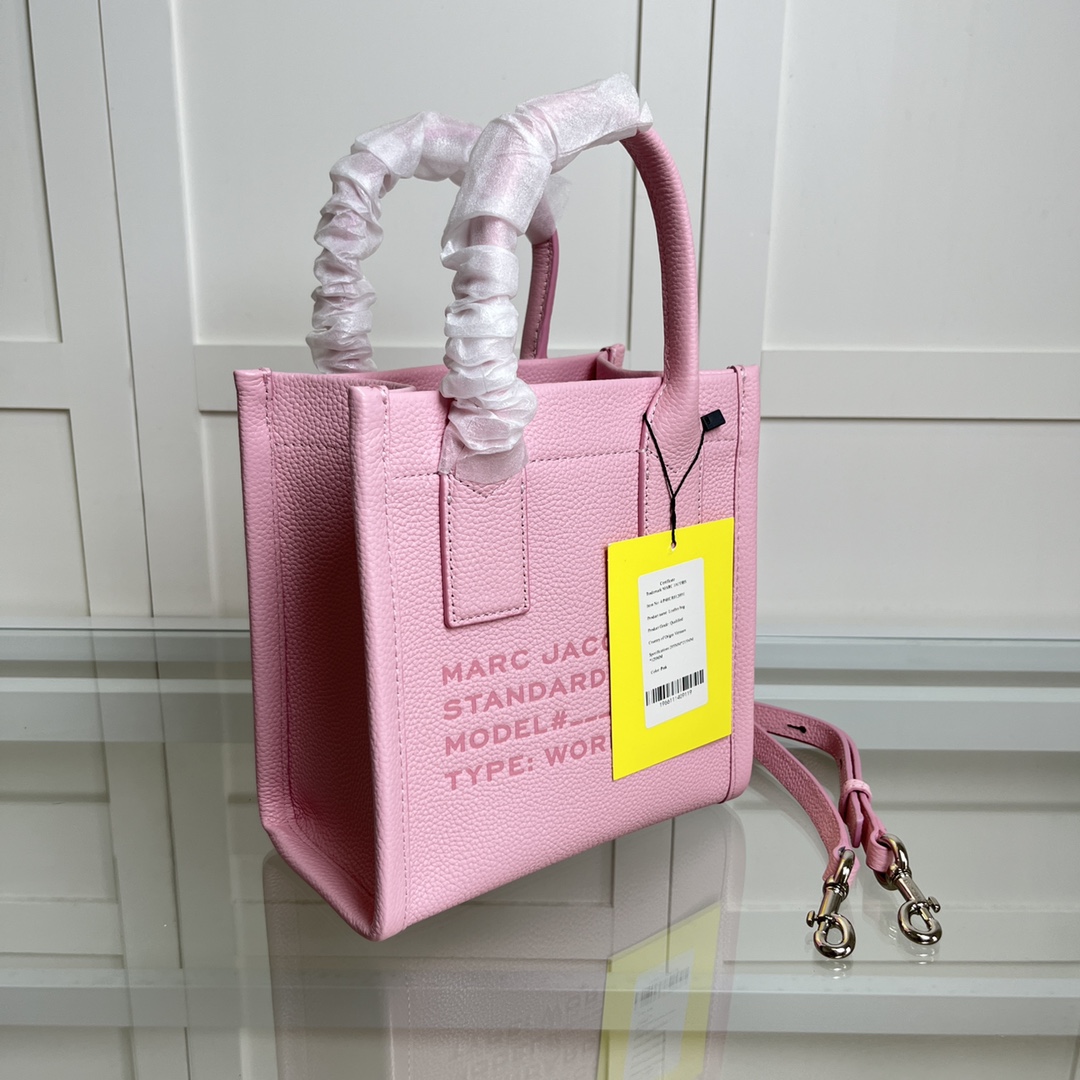 Marc Jacobs MJ新款女包琴谱包单肩斜挎小托特包手提包，尺寸：22*21*12