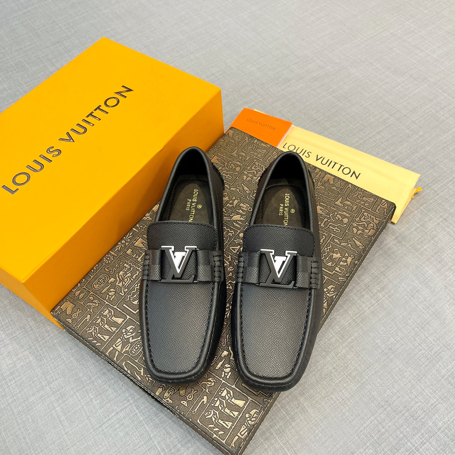 NO:350579,:【L Home】Men’s Beanie Shoes Official Website Synchronization〈Market Top Version〉Lizard Pattern Cowhide + Black Cowli Original Package. Black, Size 38-45.,,cowhide19860909:【L 家】男士豆豆鞋 官网同步〈市场顶级版本〉蜥蜴纹牛皮+黑色牛里 原版包装 .黑色,尺码38-45.,,cowhide,Men's shoes