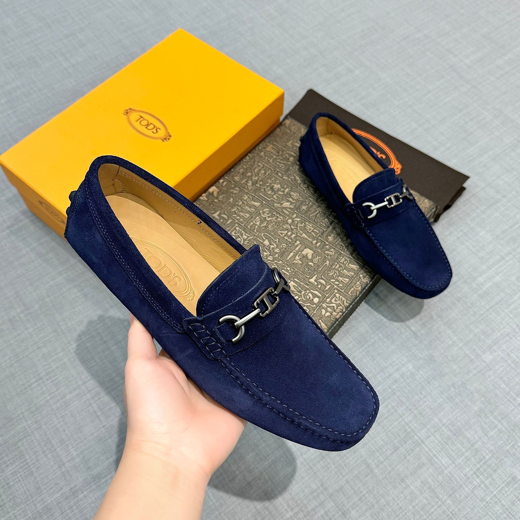 PRECIO DE FÁBRICA: [Tods] zapatos de soja de los hombres Contador sincronización nueva calidad de ga