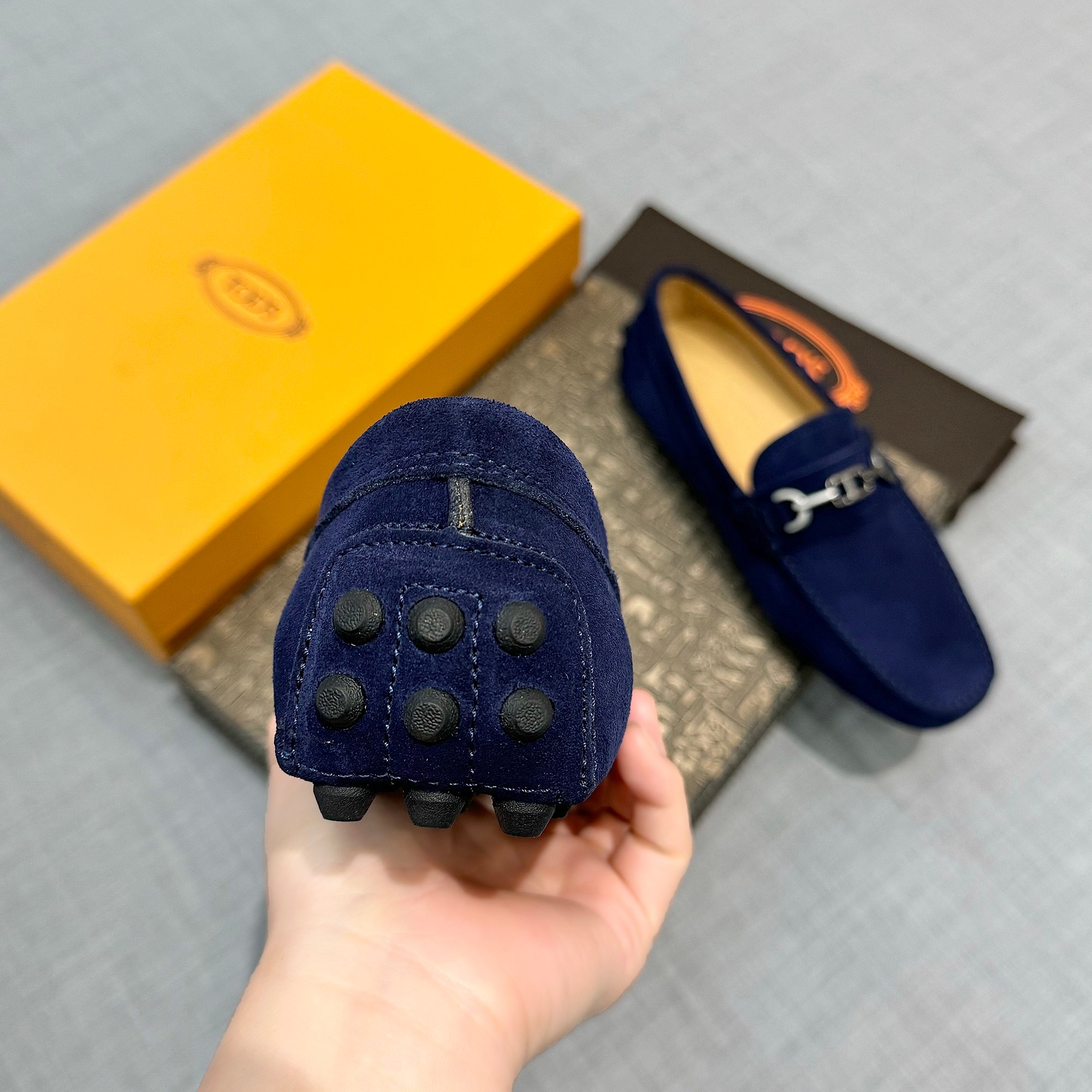 PRECIO DE FÁBRICA: [Tods] zapatos de soja de los hombres Contador sincronización nueva calidad de ga