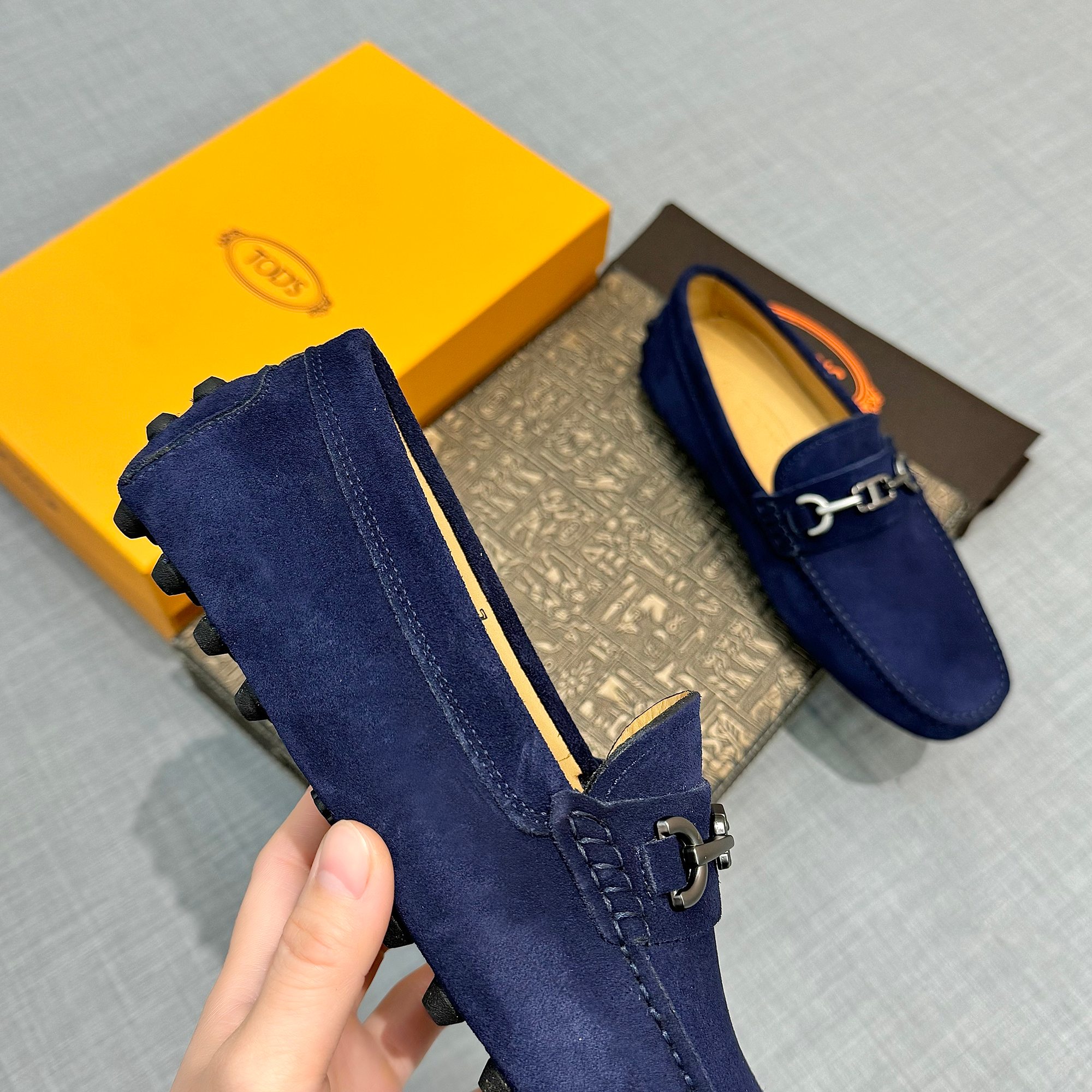 PRECIO DE FÁBRICA: [Tods] zapatos de soja de los hombres Contador sincronización nueva calidad de ga