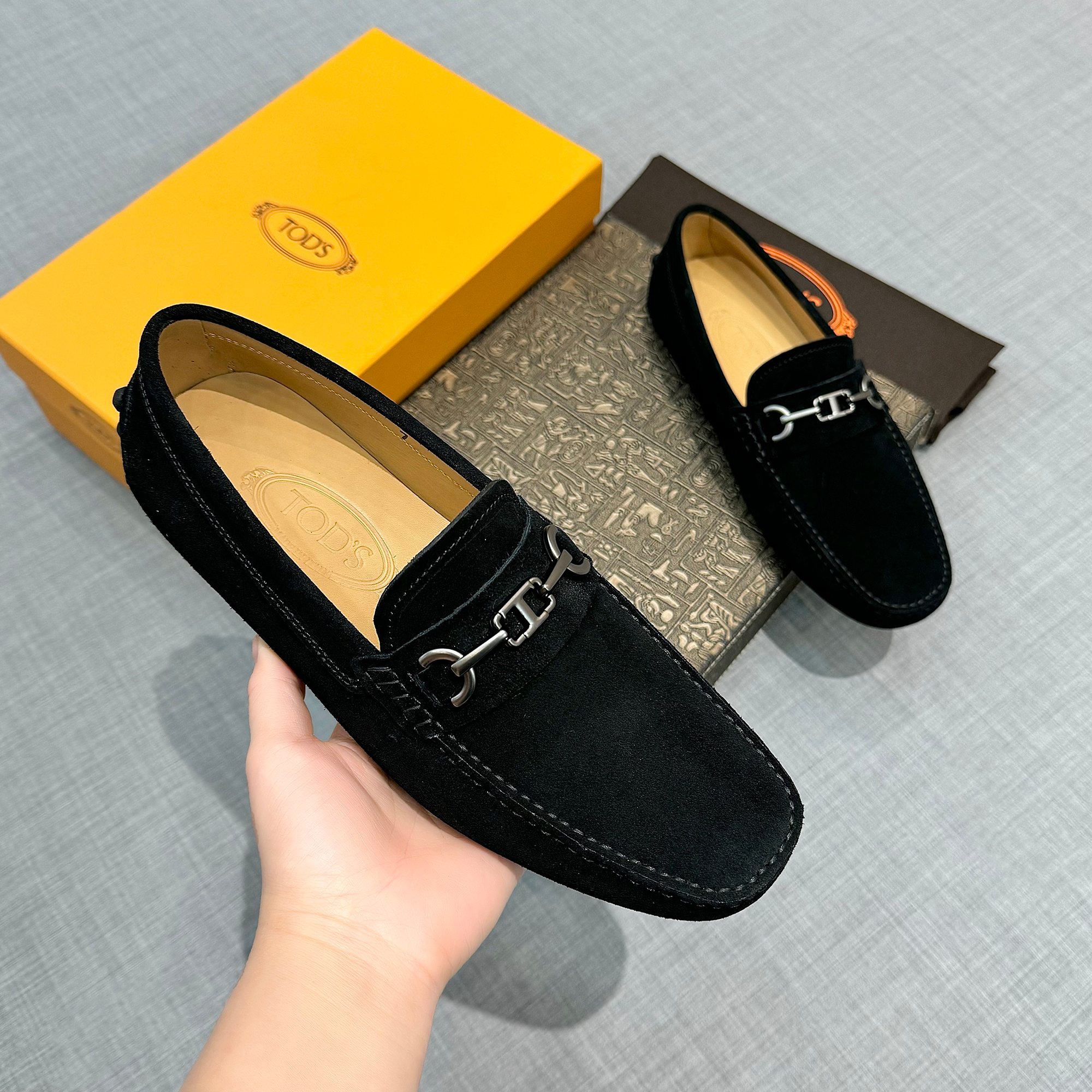 PRECIO DE FÁBRICA: [Tods] zapatos de soja de los hombres Contador sincrónico nueva calidad de gama a