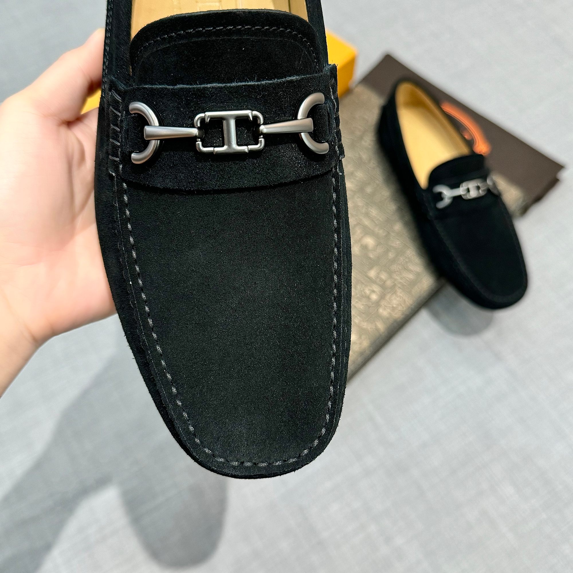 PRECIO DE FÁBRICA: [Tods] zapatos de soja de los hombres Contador sincrónico nueva calidad de gama a