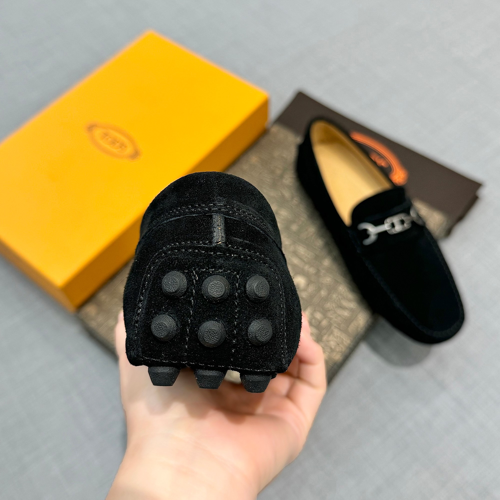 PRECIO DE FÁBRICA: [Tods] zapatos de soja de los hombres Contador sincrónico nueva calidad de gama a