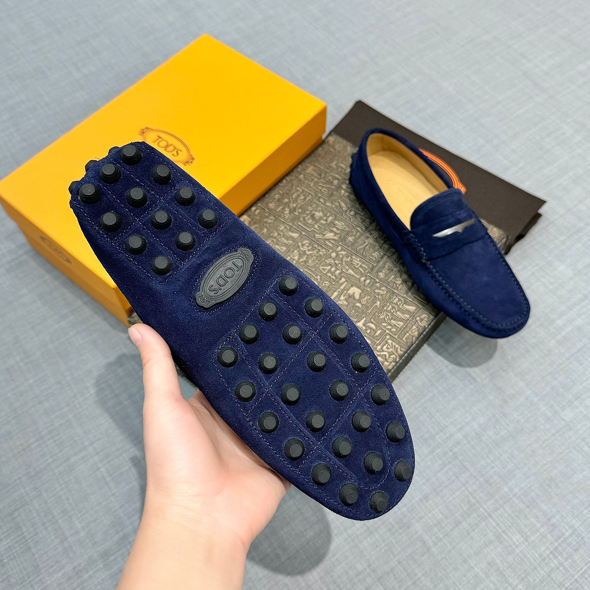 PRECIO DE FÁBRICA: [Tods] zapatos de soja de los hombres Contador sincronización nueva calidad de ga