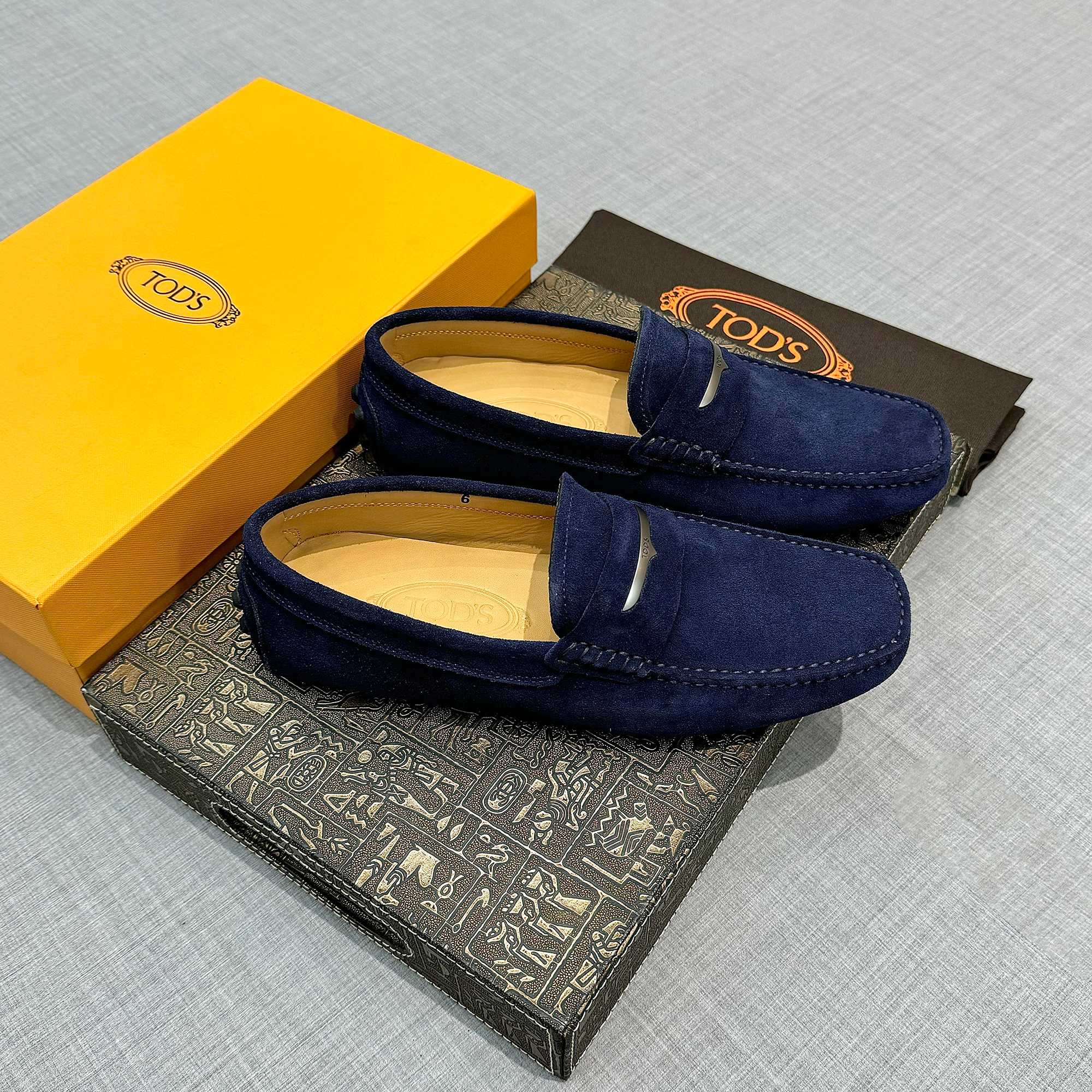 PRECIO DE FÁBRICA: [Tods] zapatos de soja de los hombres Contador sincronización nueva calidad de ga