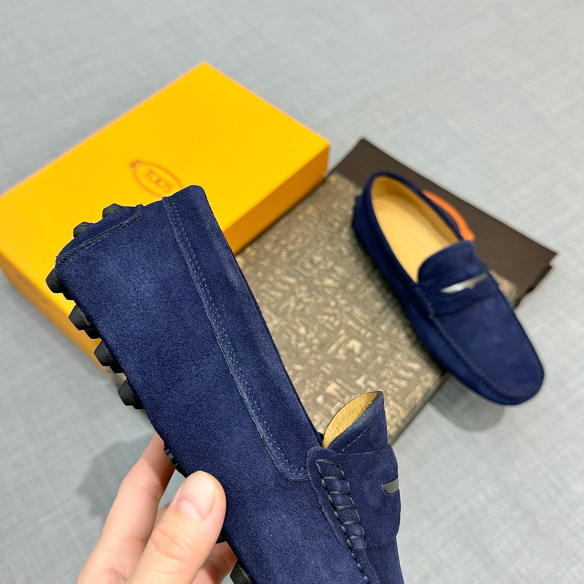 PRECIO DE FÁBRICA: [Tods] zapatos de soja de los hombres Contador sincronización nueva calidad de ga