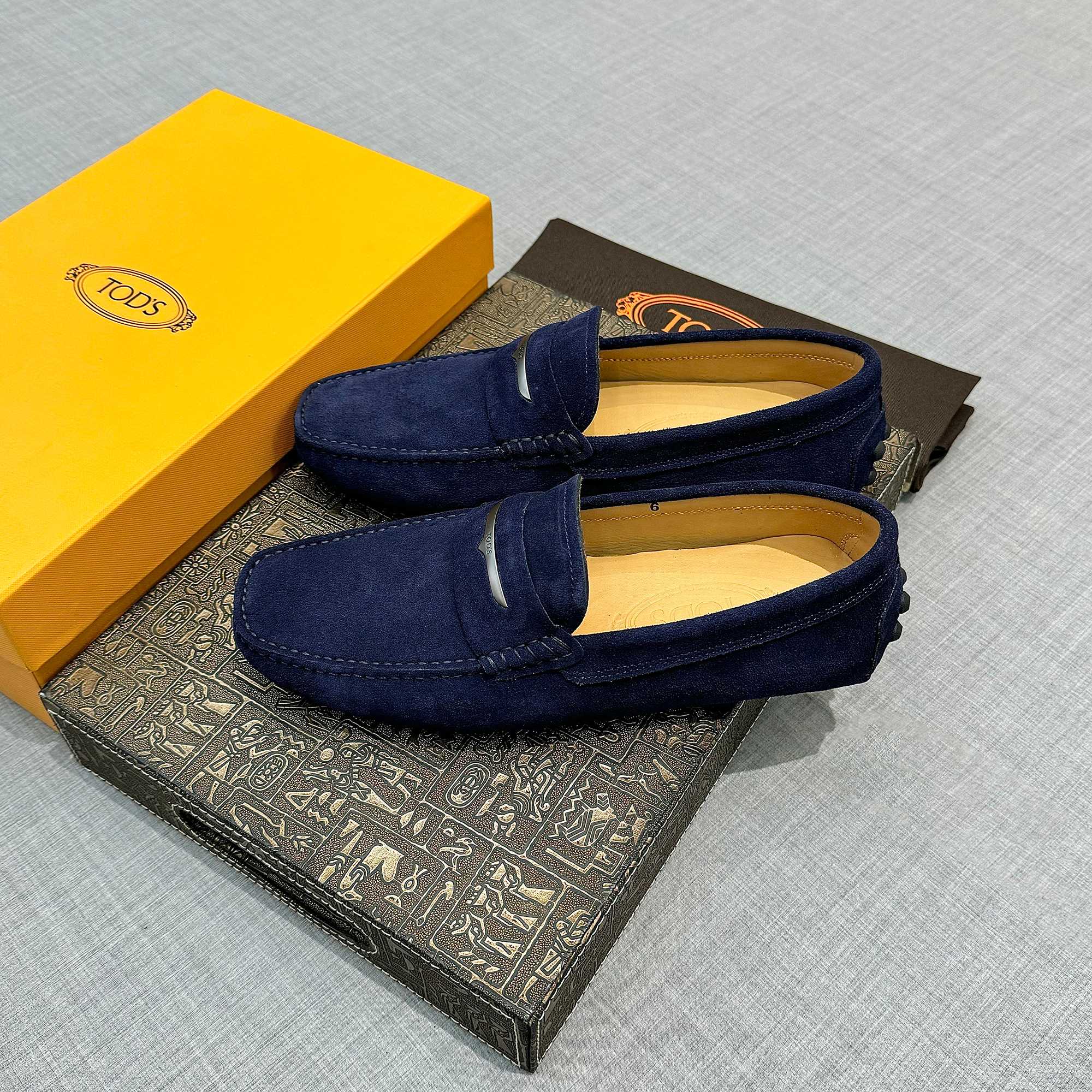 PRECIO DE FÁBRICA: [Tods] zapatos de soja de los hombres Contador sincronización nueva calidad de ga