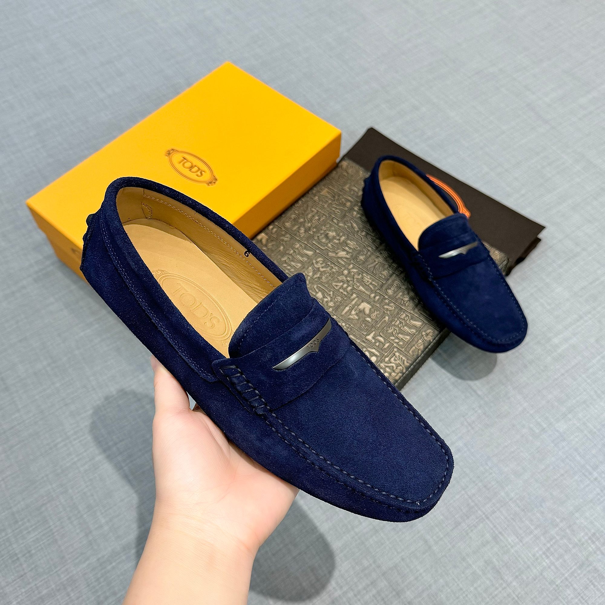 PRECIO DE FÁBRICA: [Tods] zapatos de soja de los hombres Contador sincronización nueva calidad de ga