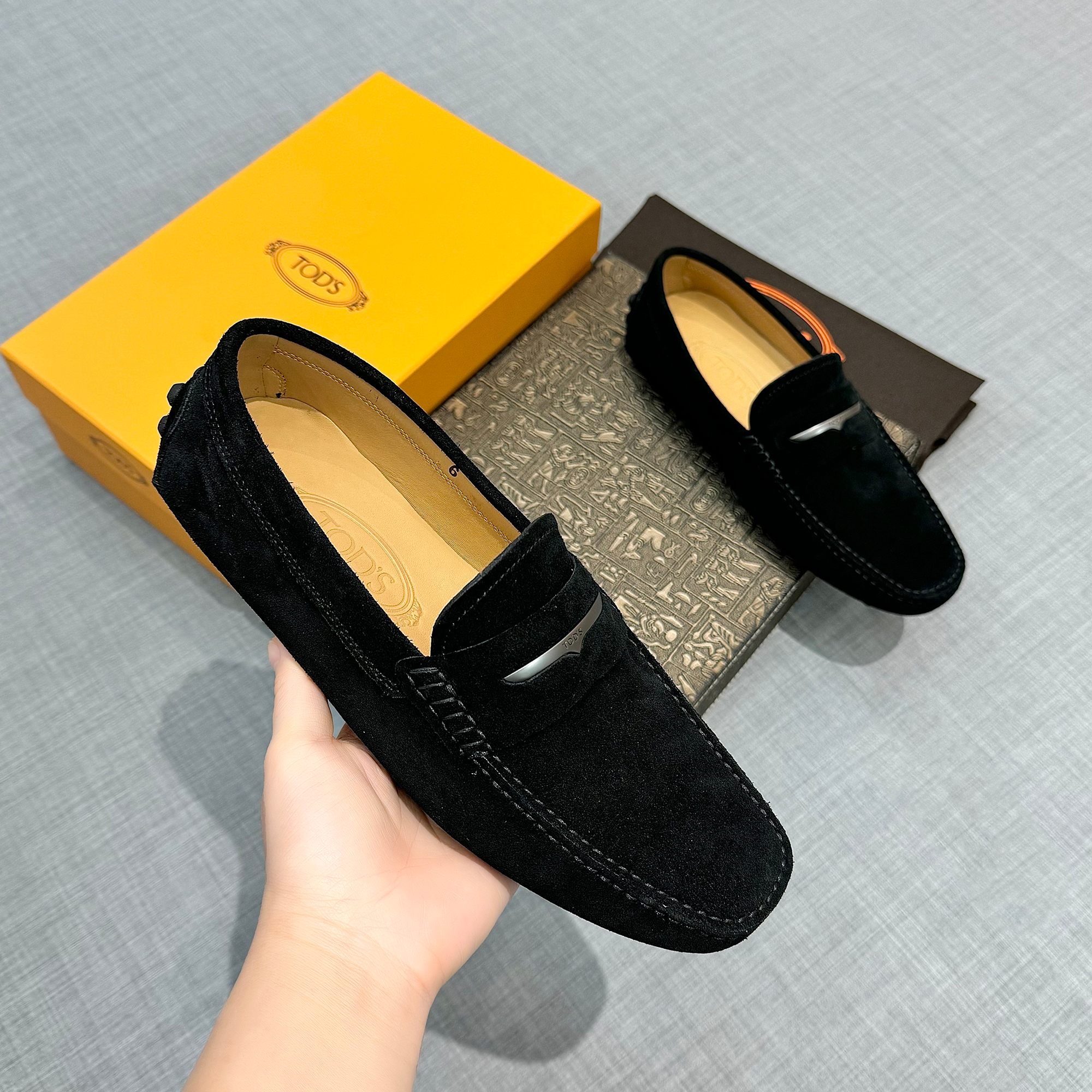 PRECIO DE FÁBRICA: [Tods] zapatos de soja de los hombres Contador sincrónico nueva calidad de gama a