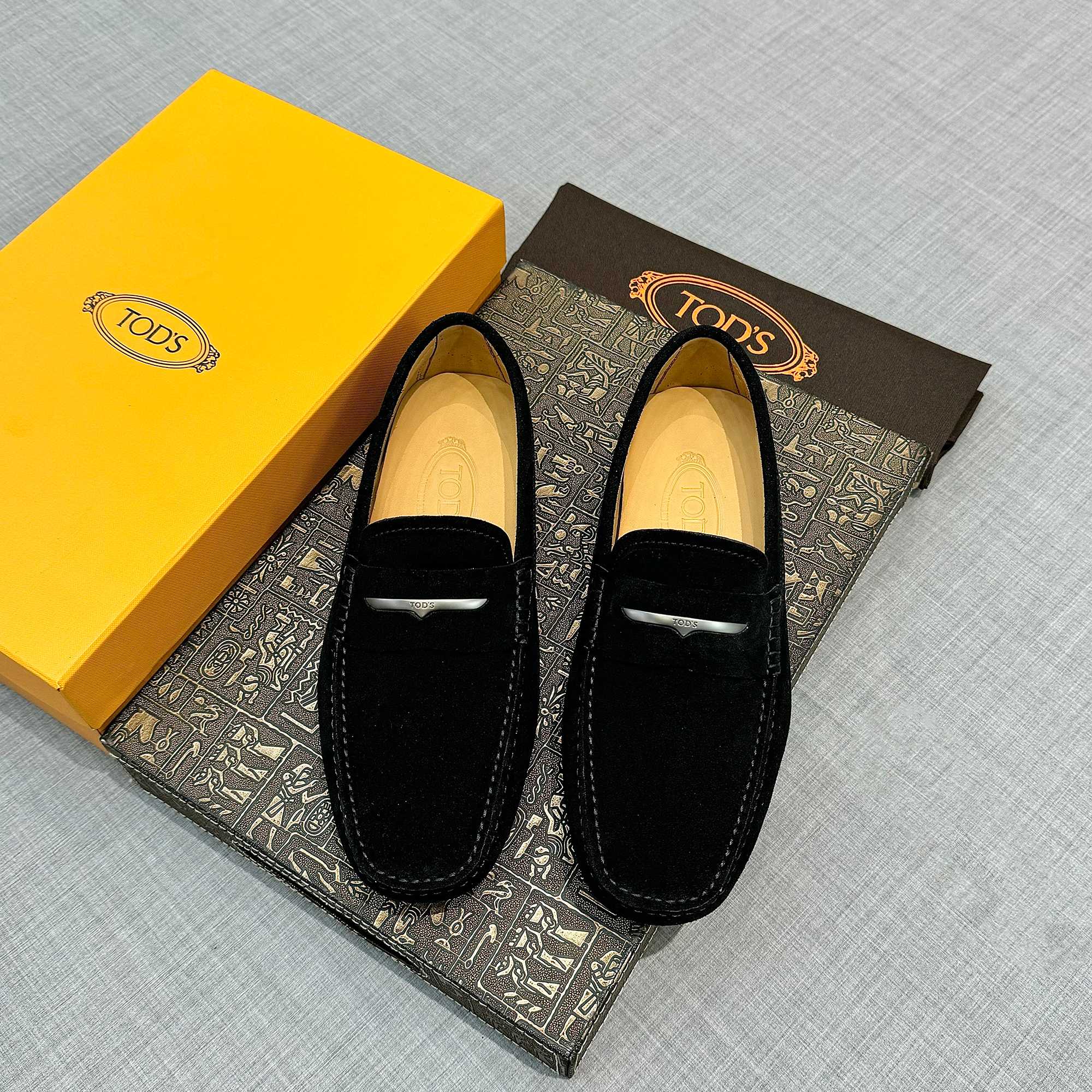 PRECIO DE FÁBRICA: [Tods] zapatos de soja de los hombres Contador sincrónico nueva calidad de gama a
