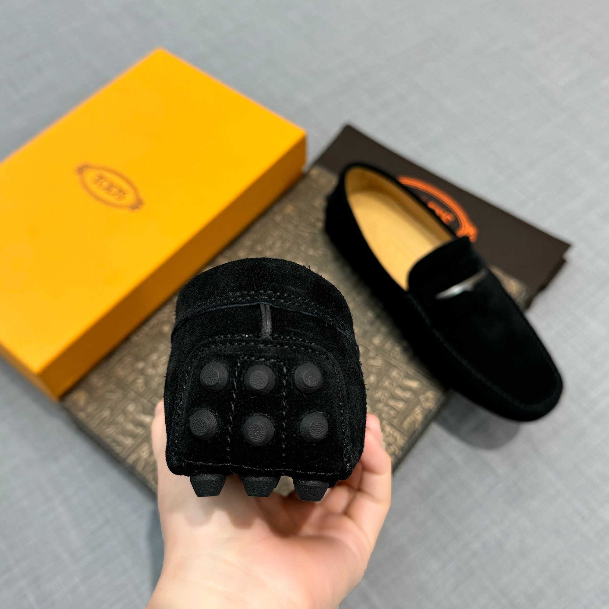 PRECIO DE FÁBRICA: [Tods] zapatos de soja de los hombres Contador sincrónico nueva calidad de gama a