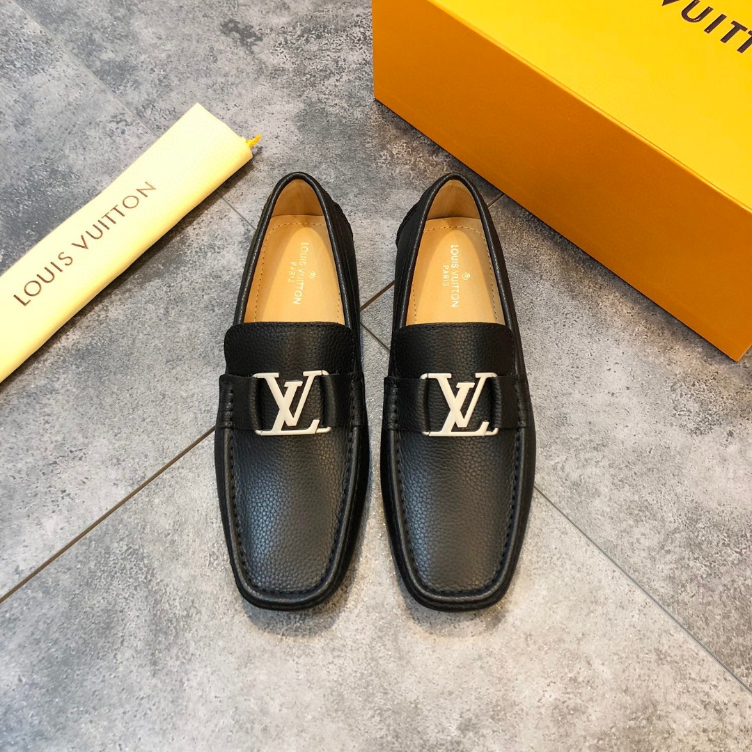 NO:350540,:【L Home】Men’s Bean Dog Shoes Official Website Synchronized〈Market Top Version〉Cowhide Grain Pattern + Apricot Color Niuli Original Packaging. Black, Size 38-45.,,cowhide19860909:【L 家】男士豆豆鞋 官网同步〈市场顶级版本〉牛皮粒纹+杏色牛里 原版包装 .黑色,尺码38-45.,,cowhide,Men's shoes