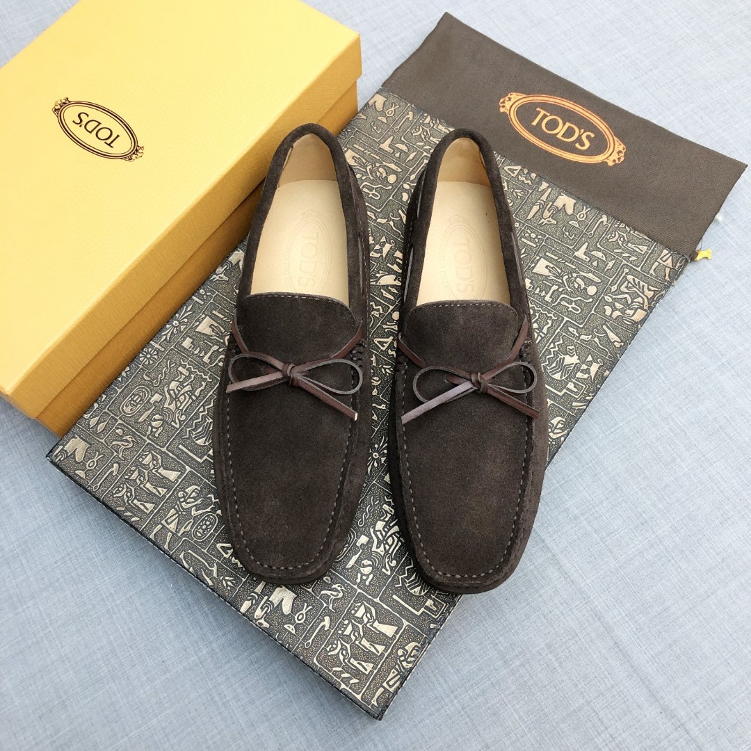 NO:350367,:【Tods】Men’s bean shoes, counter synchronized new style, high-end quality, frosted leather apricot color, original packaging. Coffee color, size 38-45.,,Tod's19860909:【Tods】男士豆豆鞋 专柜同步新款 高端品质 磨砂皮杏色牛里.原版包装.咖啡色,尺码38-45.,,Tod's,Men's shoes