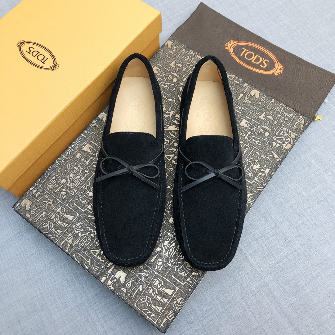 NO:350421,:【Tods】Men’s beanie shoes, counter synchronized new style, high-end quality, frosted leather apricot colored beef. Original packaging. Black, size 38-45.,,Tod's19860909:【Tods】男士豆豆鞋 专柜同步新款 高端品质 磨砂皮杏色牛里.原版包装.黑色,尺码38-45.,,Tod's,Men's shoes