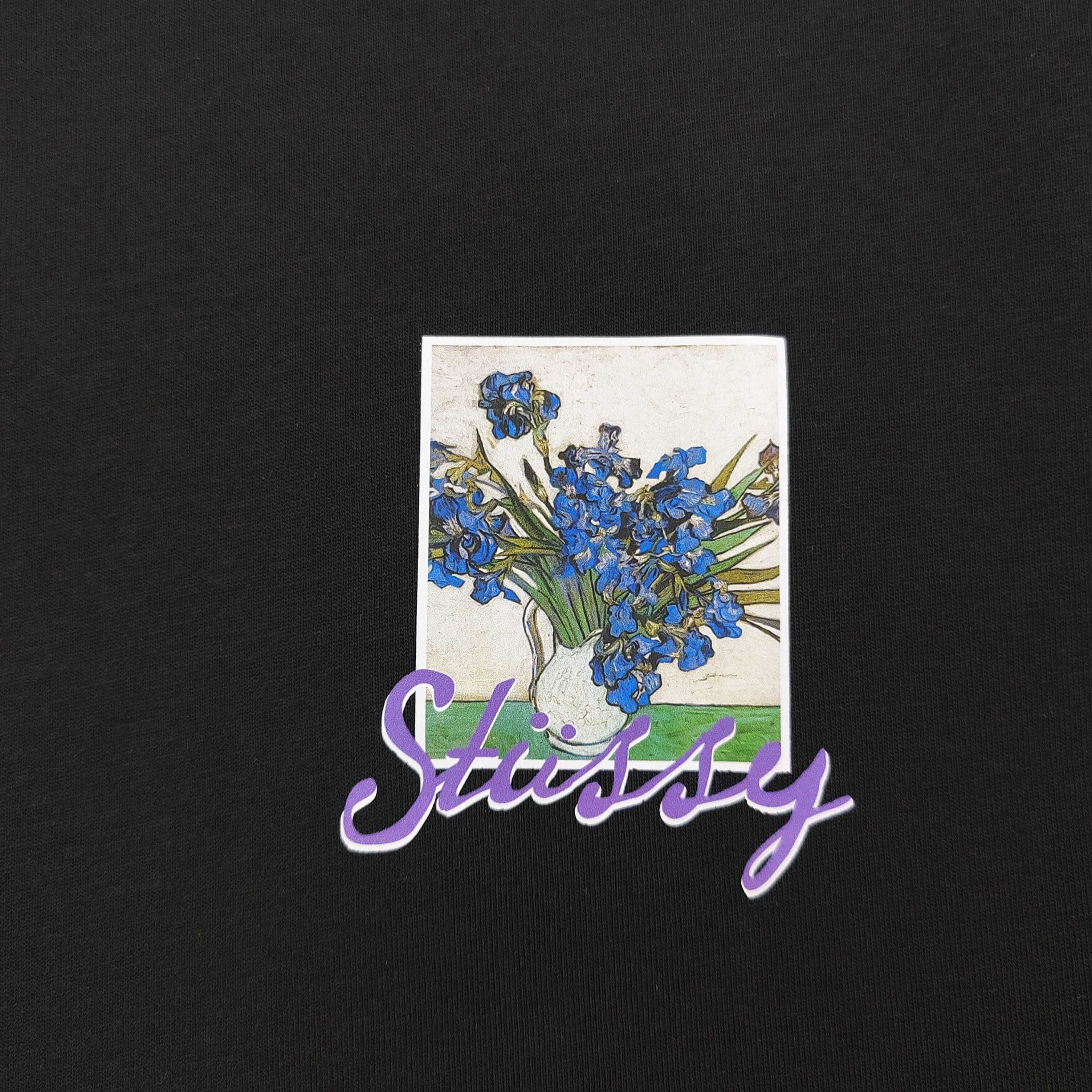 New Stussy Van Gogh Logo T-shirt: Classic, Quality, Environmentally Friendly, Gender-Neutral - 图片 4