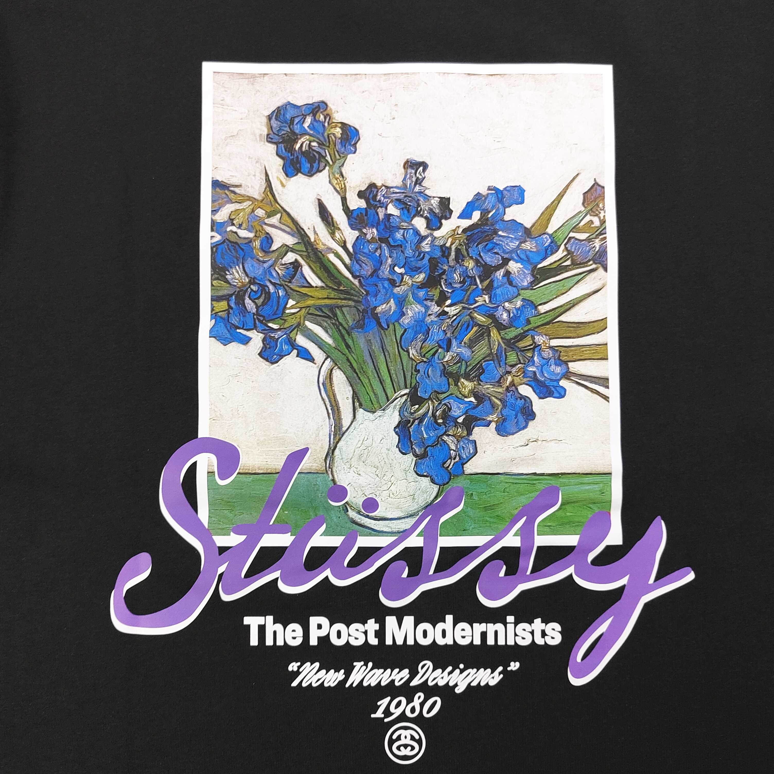 New Stussy Van Gogh Logo T-shirt: Classic, Quality, Environmentally Friendly, Gender-Neutral - 图片 5