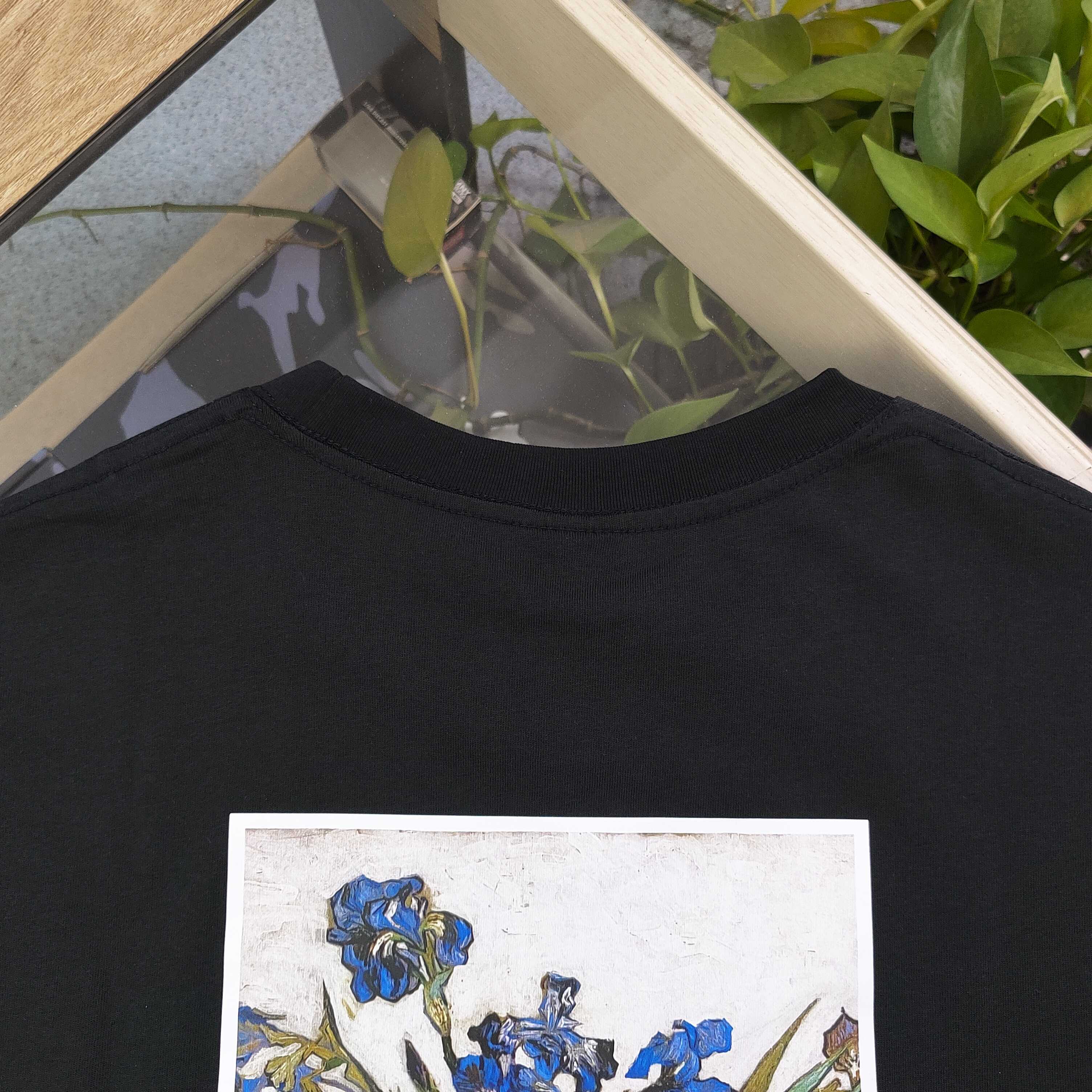 New Stussy Van Gogh Logo T-shirt: Classic, Quality, Environmentally Friendly, Gender-Neutral - 图片 7