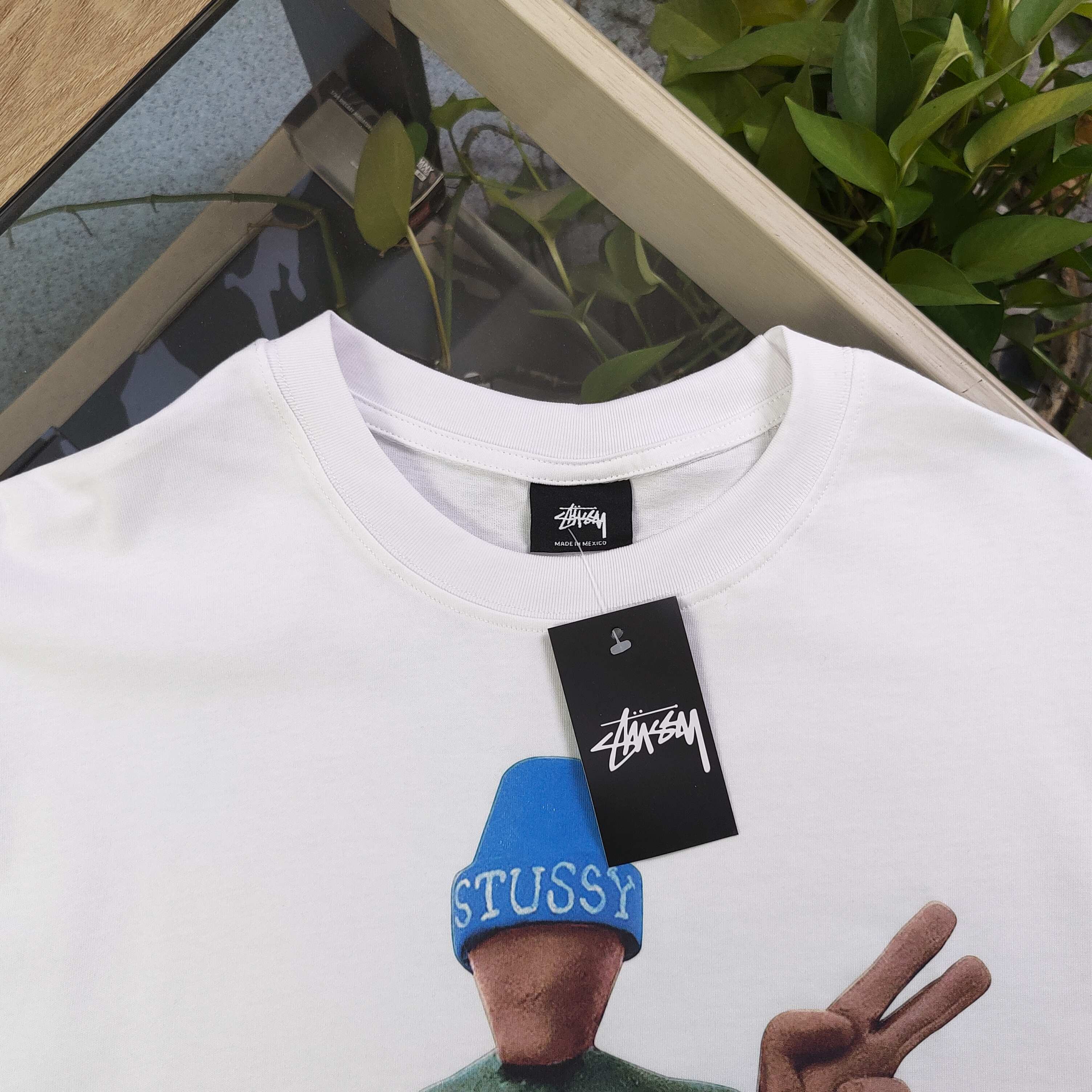 New Stussy Mask Hat Boys: Stylish, Quality T-shirts with Customized Prints, Gender-Neutral, White, S-XXL. - 图片 8