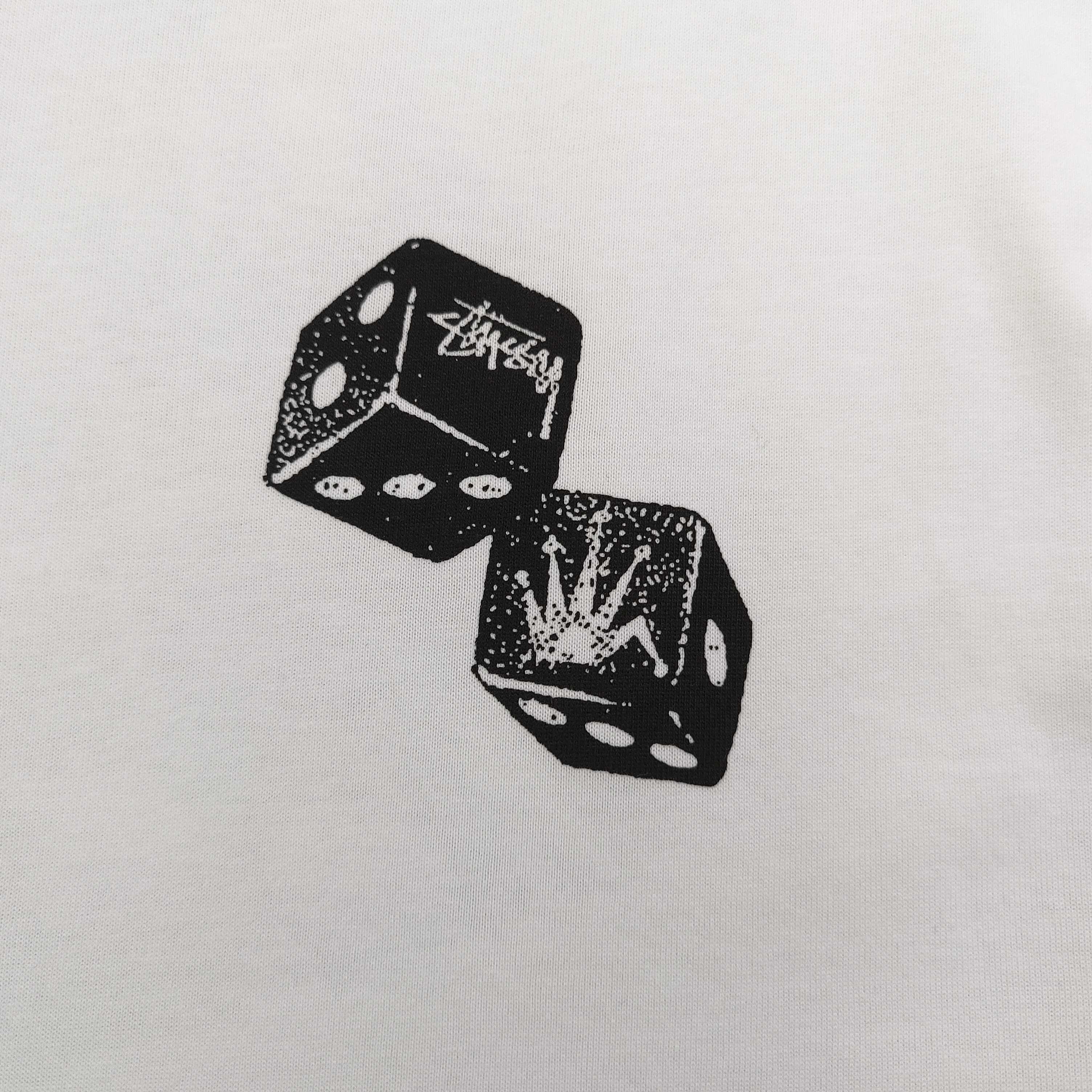 New Stussy Dice Logo T-shirt: Quality Cotton, Classic Design, Environmental Friendly, Various Sizes - 图片 4