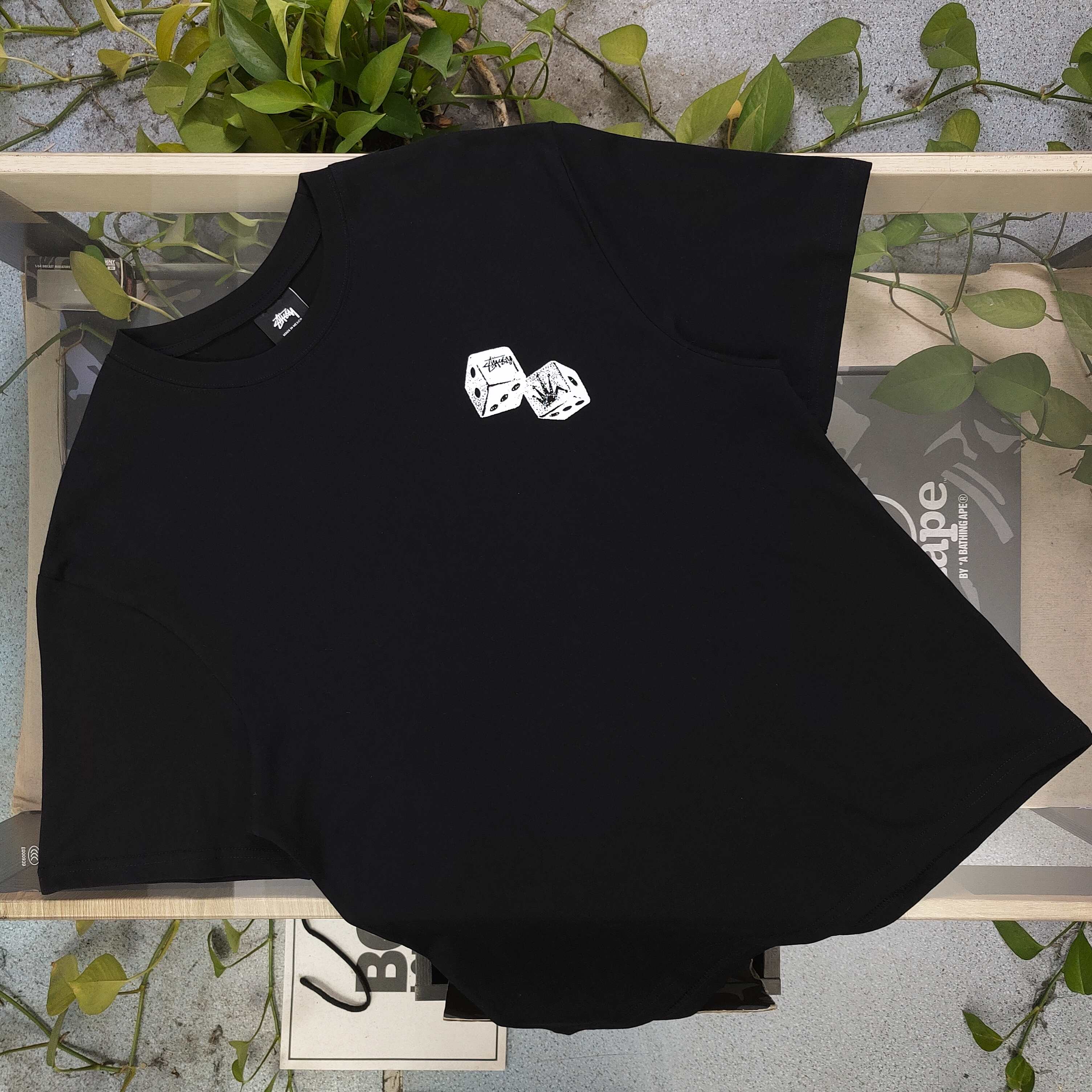 New Stussy Stussy Logo Short-Sleeve T-Shirt: High Quality, Classic Design, 2025 Collection - 图片 3