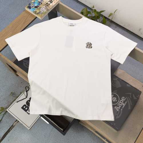 MLB New York Yankees Embroidered Logo Short Sleeve T-Shirt, Couple Style 1 MLB New York Yankees Embroidered Logo Short Sleeve T-Shirt, Couple Style