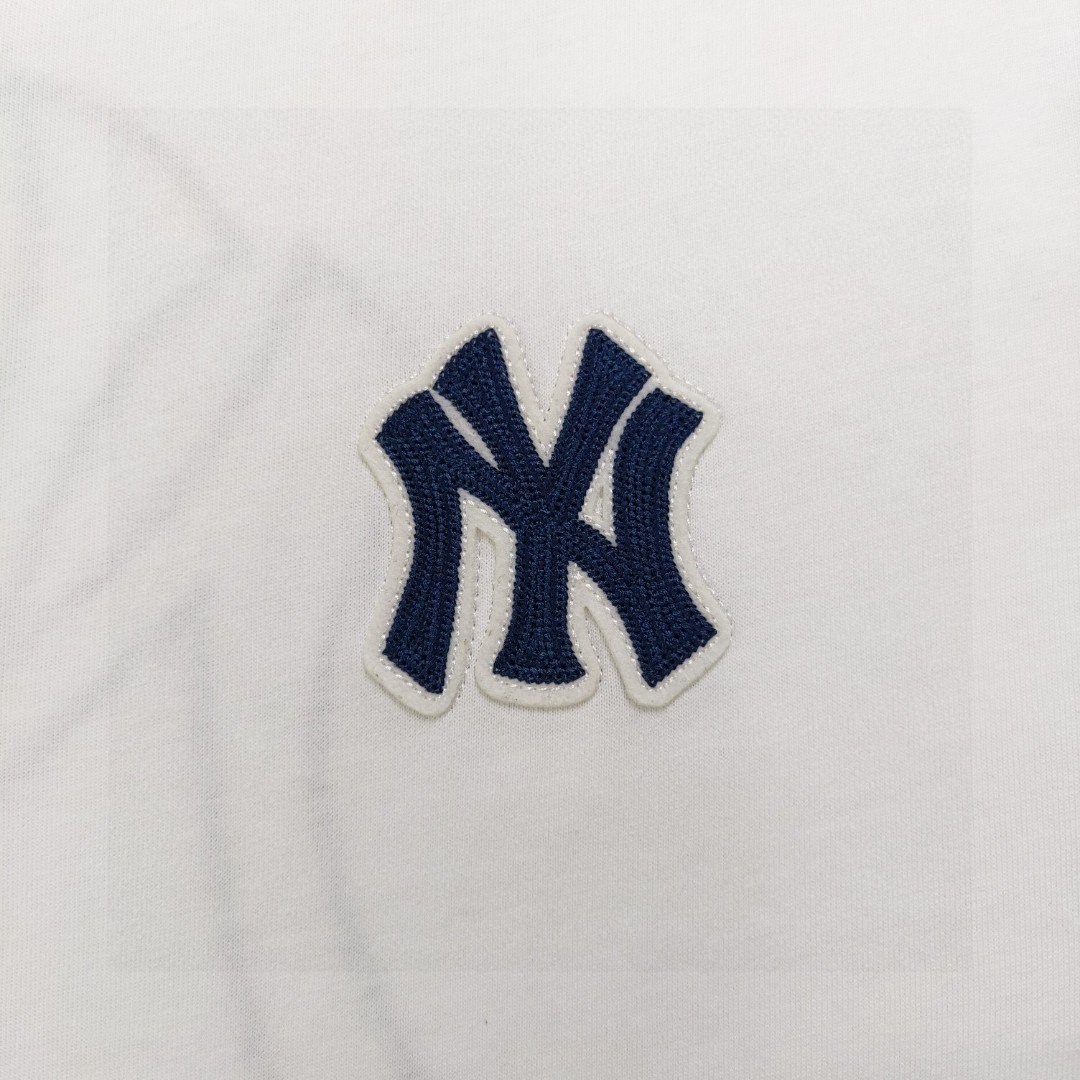 MLB Yankees Camiseta de Manga Corta con Logo Bordado para Hombre y Mujer 6 a1741535741290 0475