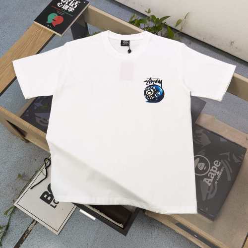 טישירט קצרת שרוול Stussy בדיקור בילרד כדור נוסטלגי 1 טישירט קצרת שרוול Stussy בדיקור בילרד כדור נוסטלגי