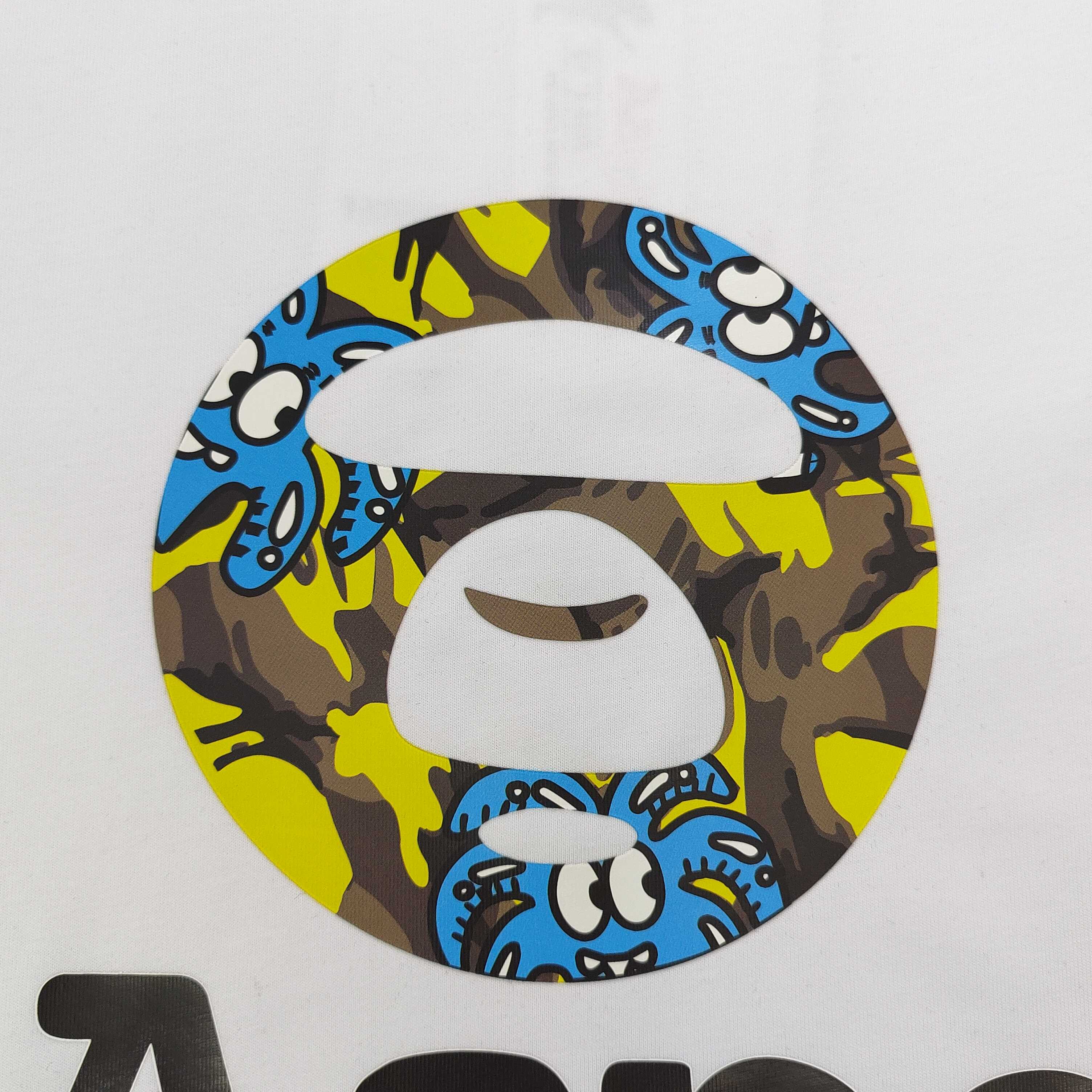AAPE by A Bathing Ape Camiseta Estampada de Algodón para Hombre y Mujer 8 a1743957325181 1708