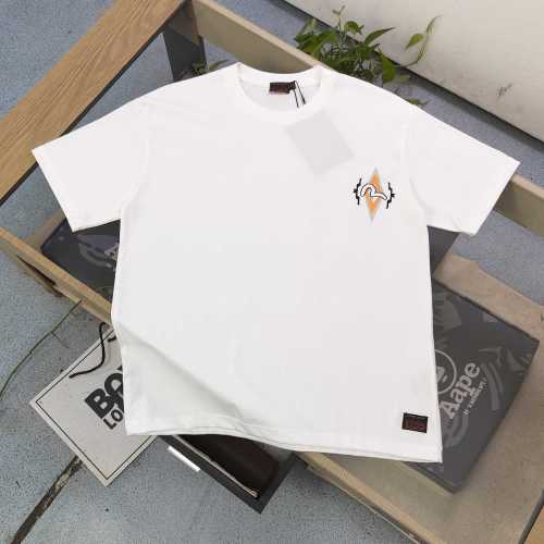 Evisu Camiseta de Manga Corta con Logo de Diamante para Hombre y Mujer 16 Evisu Camiseta de Manga Corta con Logo de Diamante para Hombre y Mujer