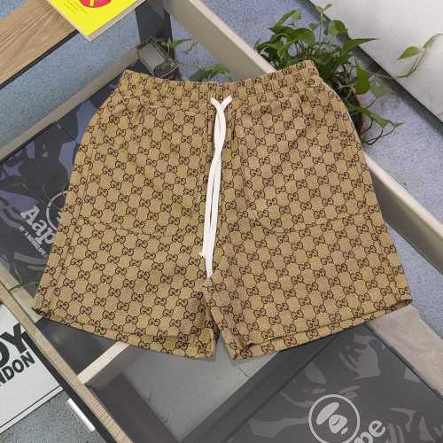 Gucci x The North Face Embroidered Logo Shorts - Khaki, High Street Style 1 Gucci x The North Face Embroidered Logo Shorts – Khaki, High Street Style