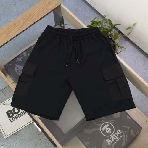 Prada 2025 High-Waisted Terry Shorts with Large Pockets - Unisex 1 Prada 2025 High-Waisted Terry Shorts with Large Pockets - Unisex