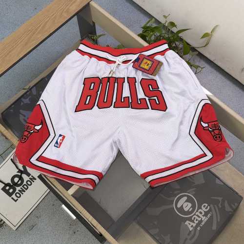Mitchell & Ness x Just Don Chicago Bulls 2025 Embroidered Basketball Shorts 1 Mitchell & Ness x Just Don Chicago Bulls 2025 Embroidered Basketball Shorts