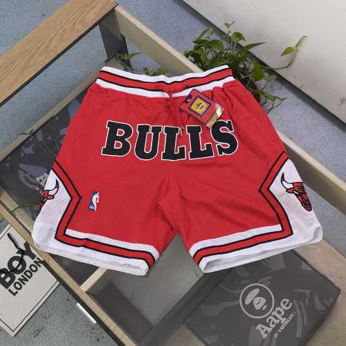 Mitchell & Ness x Just Don Bulls Shorts - Dri-FIT Basketball Shorts 1 Mitchell & Ness x Just Don Bulls Shorts - Dri-FIT Basketball Shorts