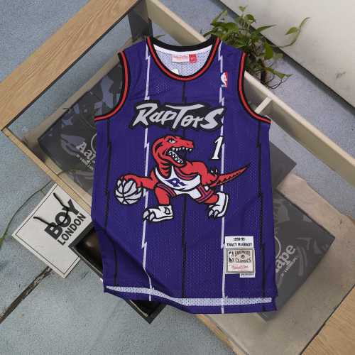 Toronto Raptors Tracy McGrady #1 Jersey - Limited Edition Throwback 1 Toronto Raptors Tracy McGrady #1 Jersey - Limited Edition Throwback