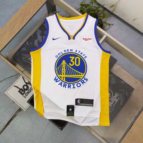 NBA Golden State Warriors Stephen Curry #30 Jersey - White, Top Quality 1 NBA Golden State Warriors Stephen Curry #30 Jersey - White, Top Quality
