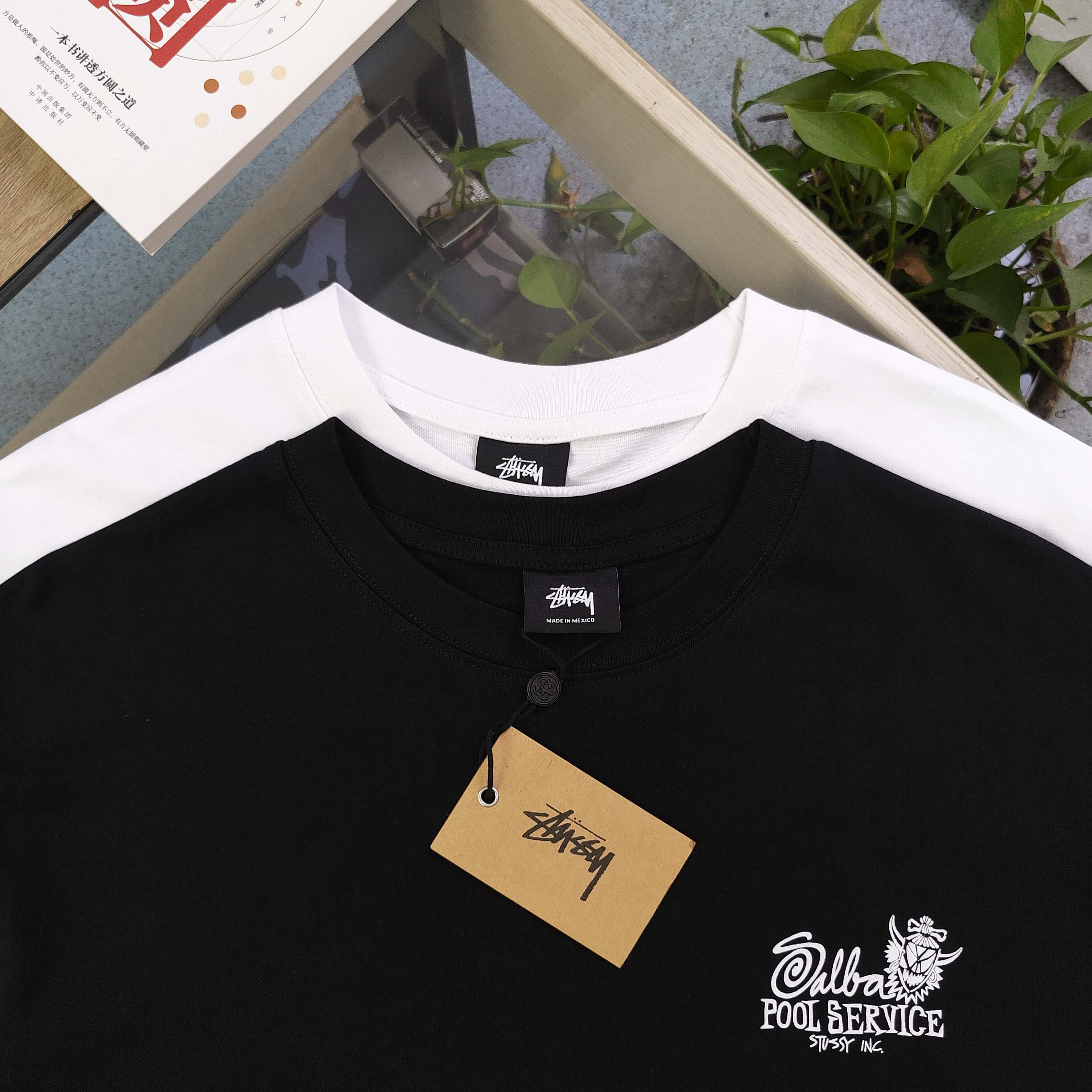 Stussy Camiseta de Manga Corta con Estampado de Palmeras para Hombre y Mujer 10 a1746988059001 4032