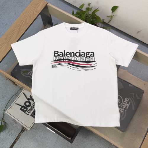Balenciaga Coca-Cola Logo Print Short Sleeve Tee - Trendy Casual Top 1 Balenciaga Coca-Cola Logo Print Short Sleeve Tee - Trendy Casual Top