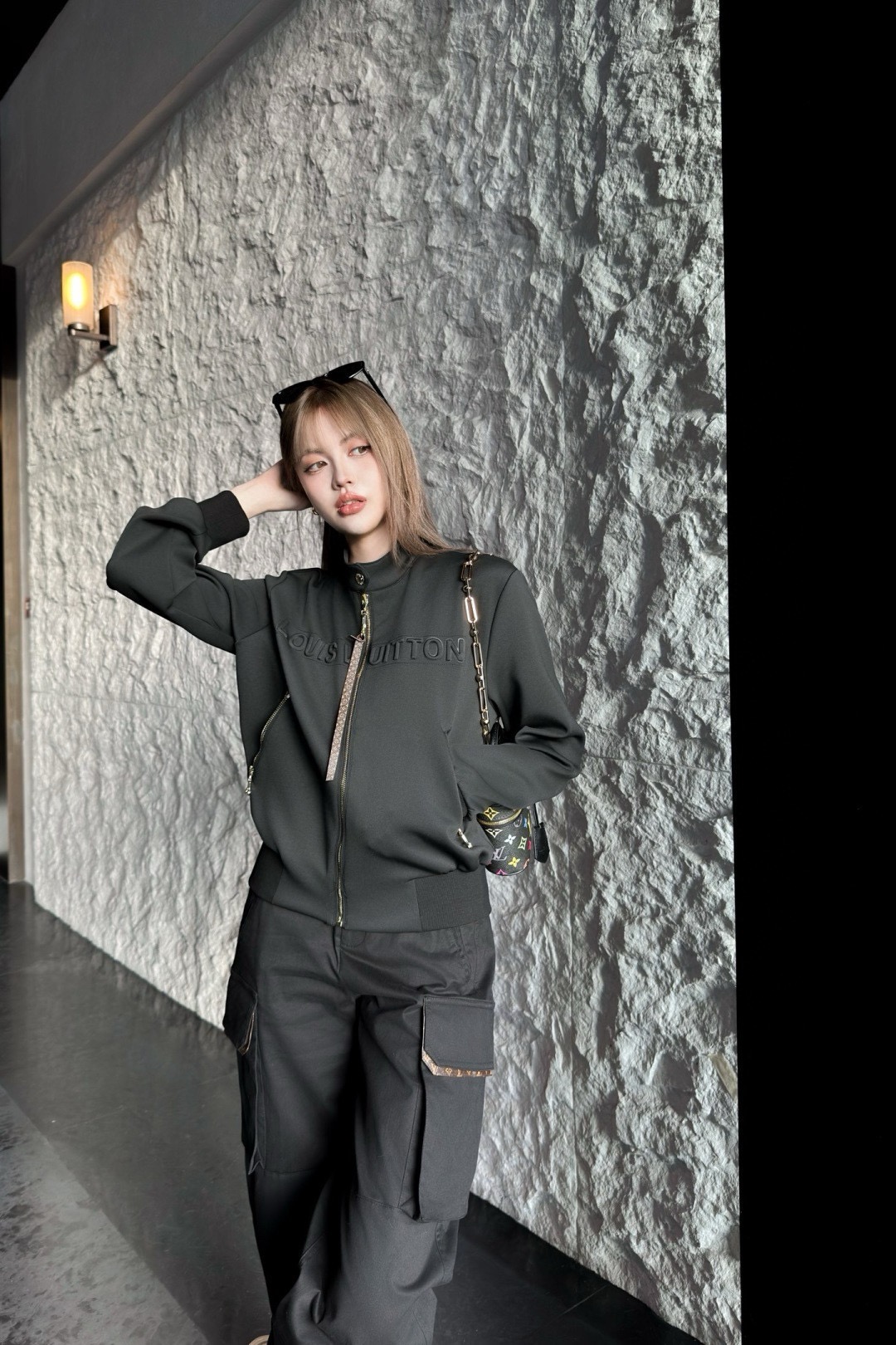 Louis Vuitton Stand Collar Air Cotton Jacket - Comfortable & Stylish Outerwear