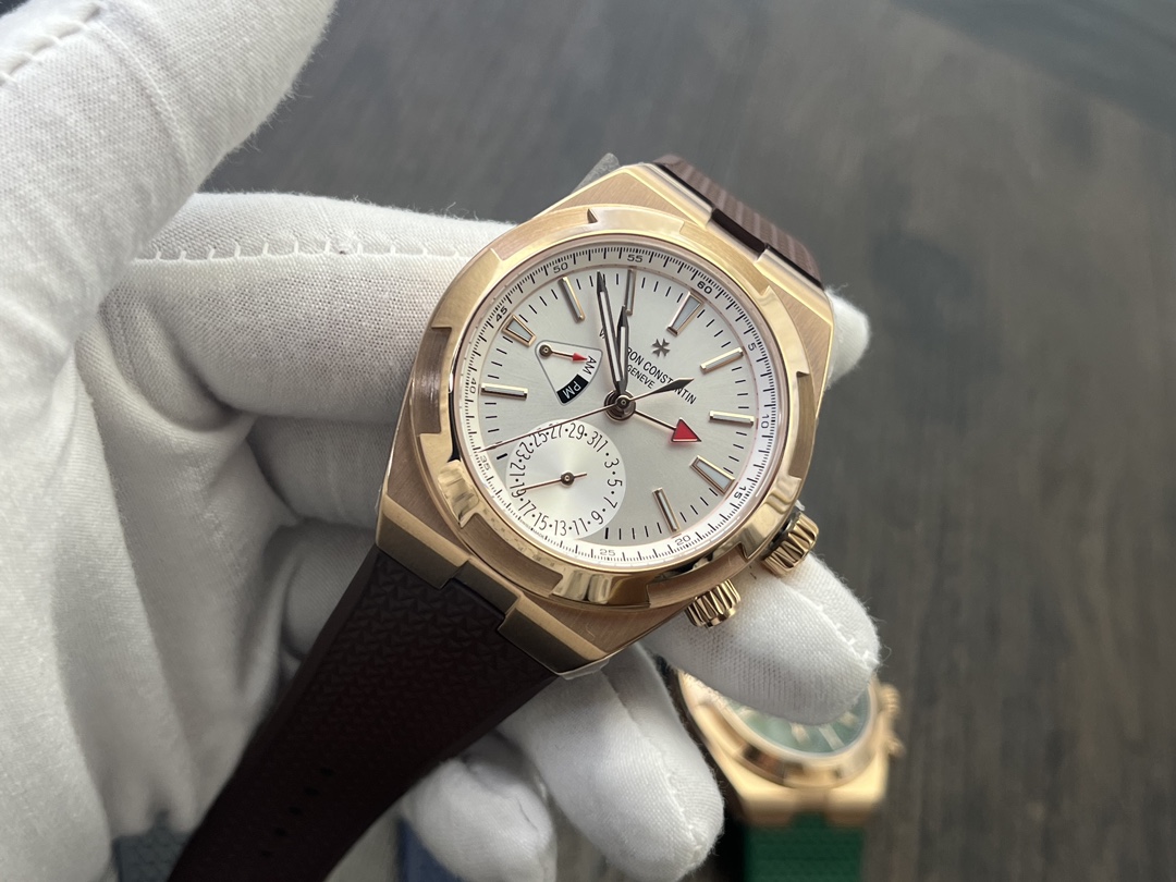 Vacheron Constantin Overseas Dual Time Rose Gold Brown Rubber Strap Watch 4 i1728229170 4726 5