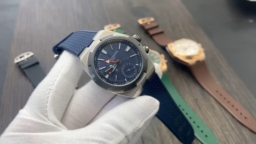 Vacheron Constantin Overseas 7920V Automatic Blue Dial Men's Watch 10 Vacheron Constantin Overseas 7920V Automatic Blue Dial Men's Watch