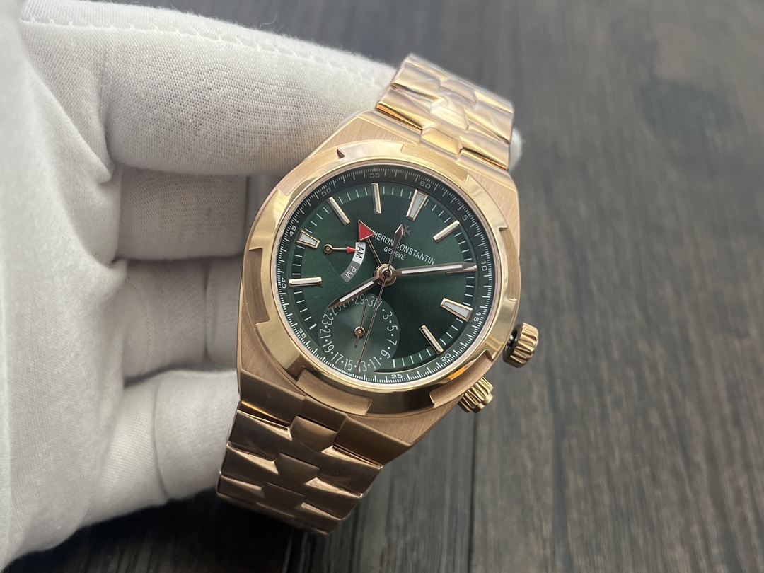 Vacheron Constantin Overseas 7920V Rose Gold Automatic Green Dial Men's Watch 4 i1728230167 3499 0