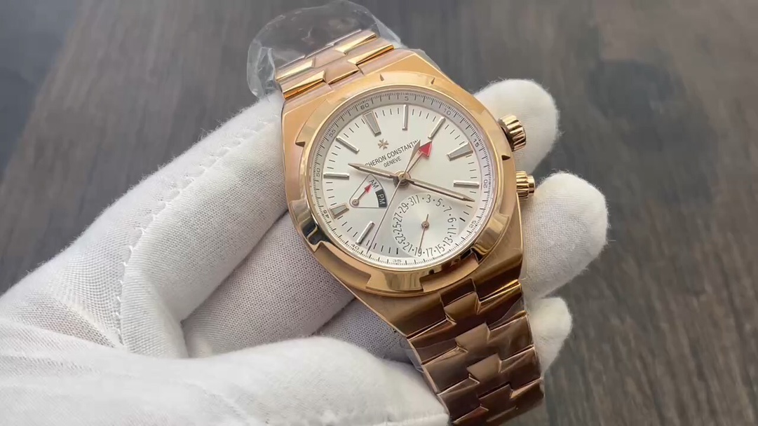 Vacheron Constantin Overseas 7920V Rose Gold Automatic Men's Watch 41mm