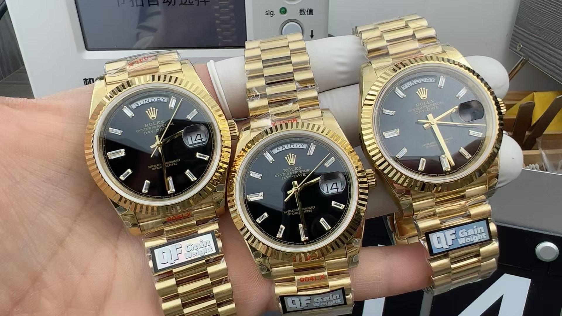 NO:156979,QF factory Rolex Rolex black rock sugar, Rolex19860909QF工厂劳力士Rolex黑冰糖,,rolex,Watch