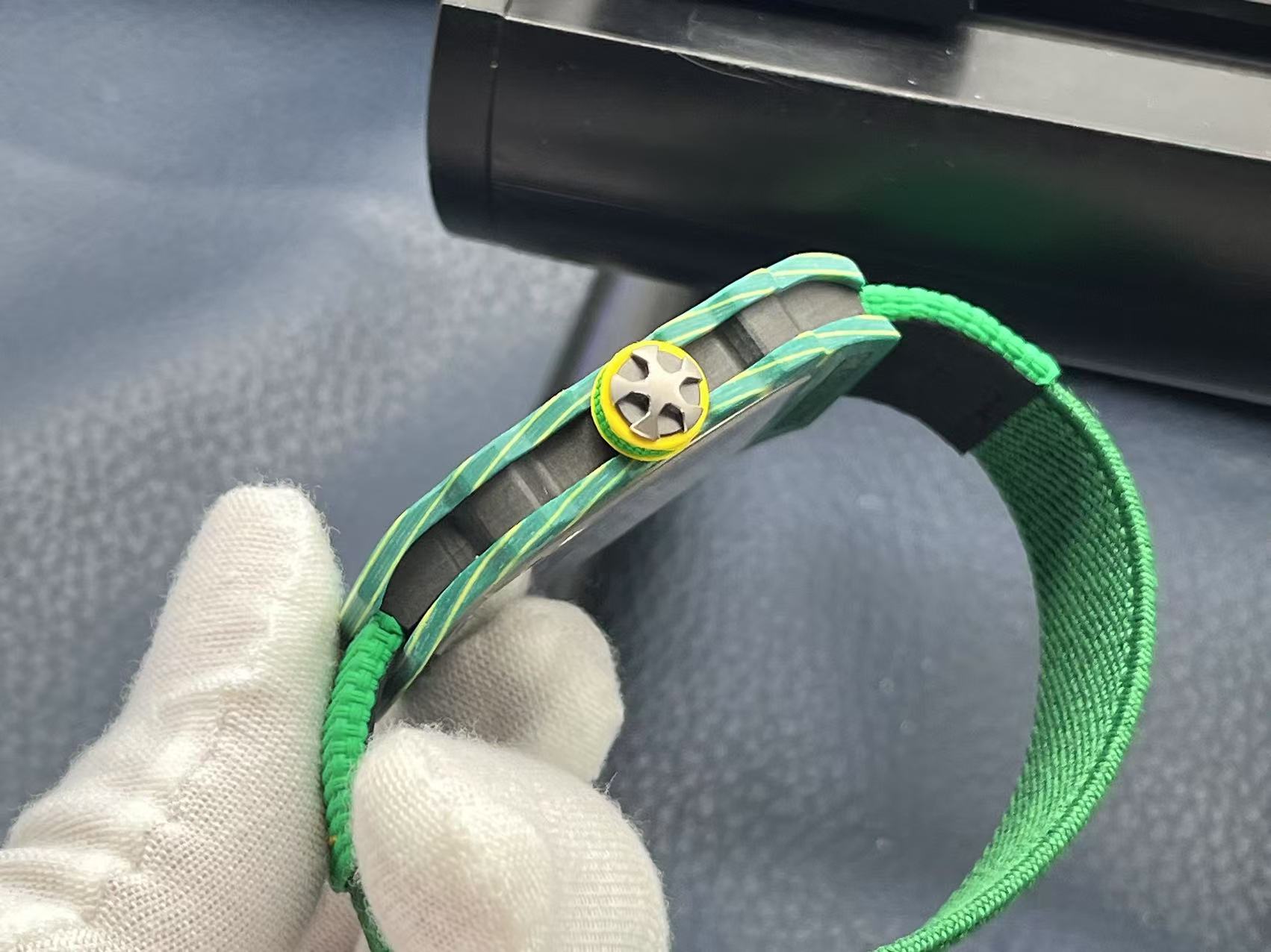 Richard Mille RM67-02 V3: Ultra-Thin Green & Yellow Sports Watch Replica 8 i1741707606885 5435 0 6