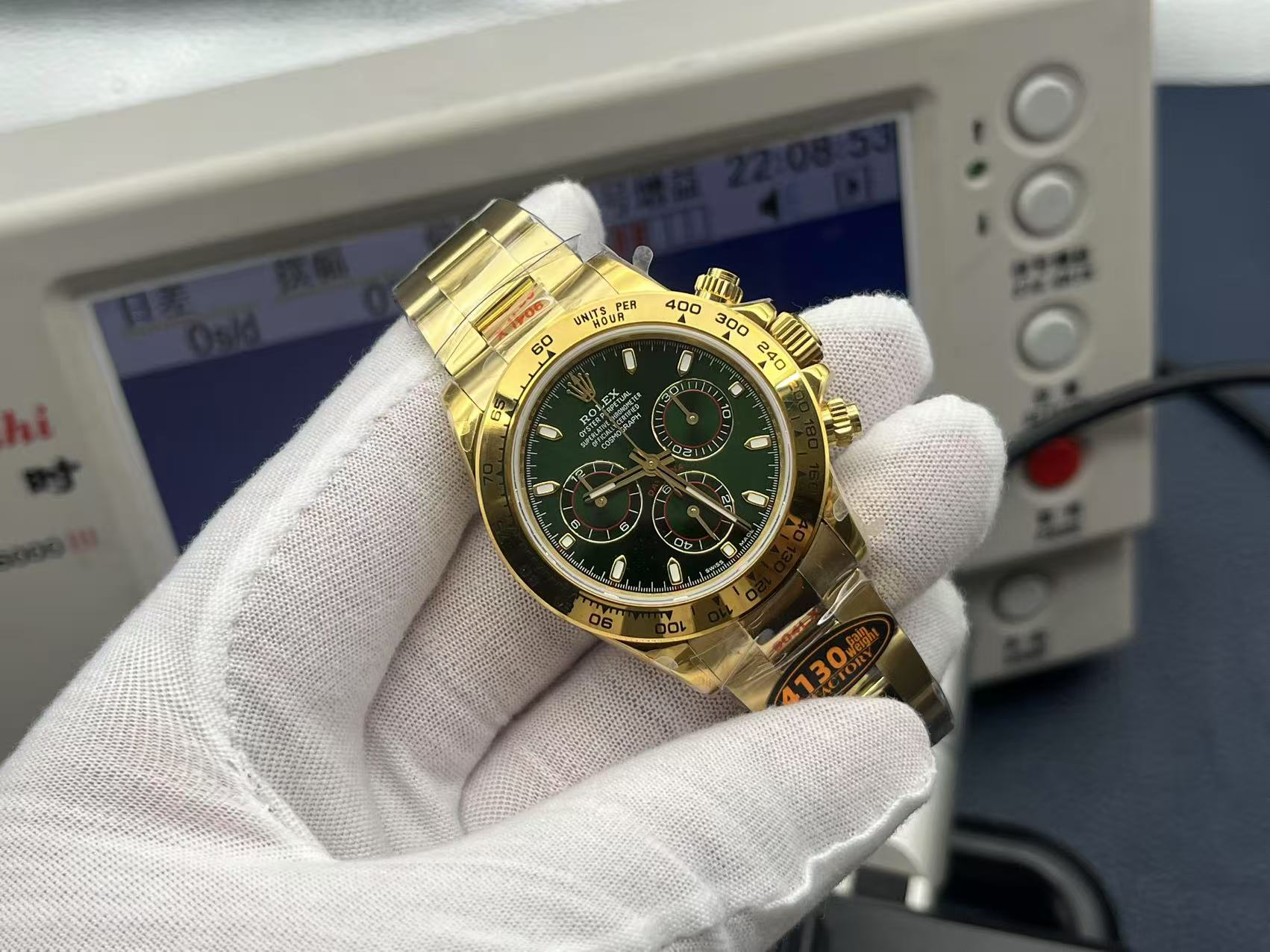 NO:158681,QF Factory wall crack recommendation Rolex Ditona counterweight Rolex Weight 180g Ditona movement 904 steel, Rolex19860909QF Factory墙裂推荐 劳力士迪通拿配重 劳力士 重量180g 迪通拿机芯904钢,,rolex,Watch