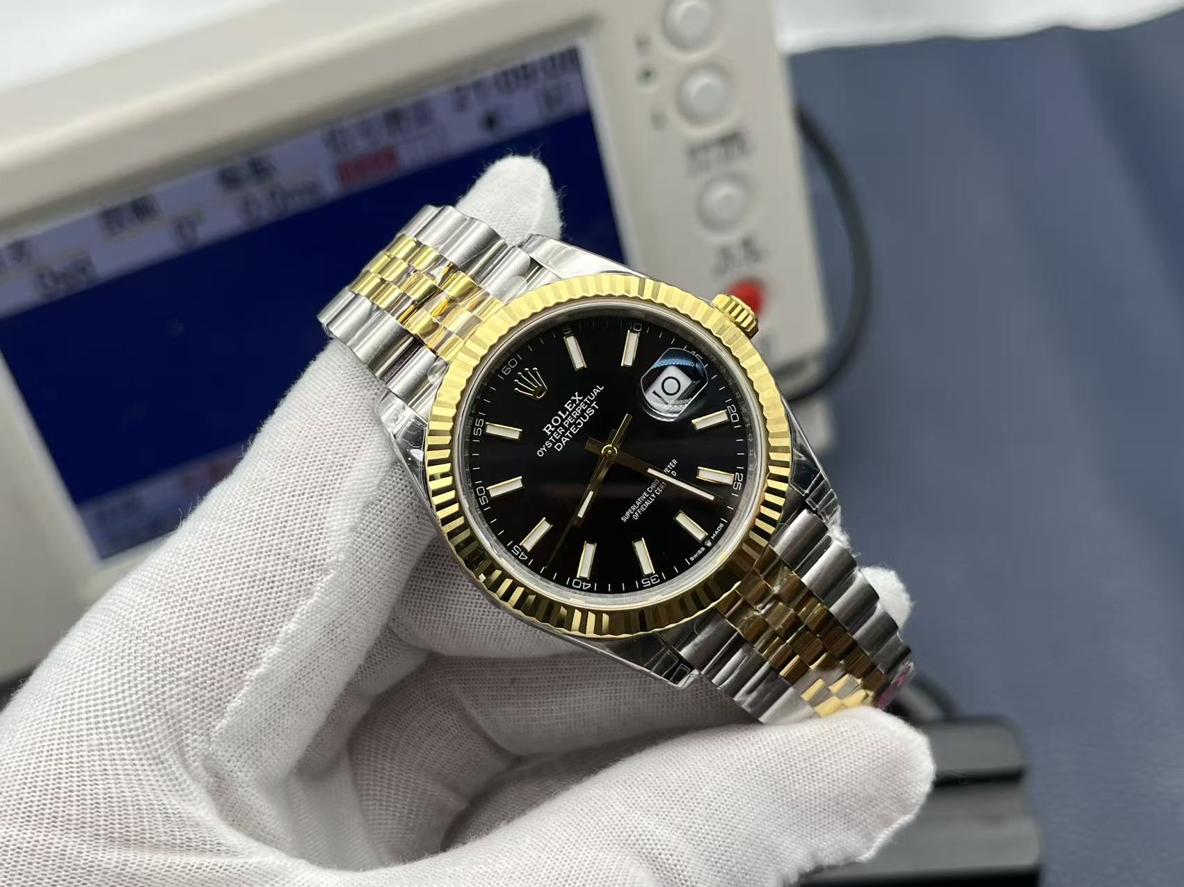 NO:389275,VS Rolex Log 41MM equipped with movement, Rolex19860909VS劳力士日志41MM 搭载机芯,,rolex,Watch