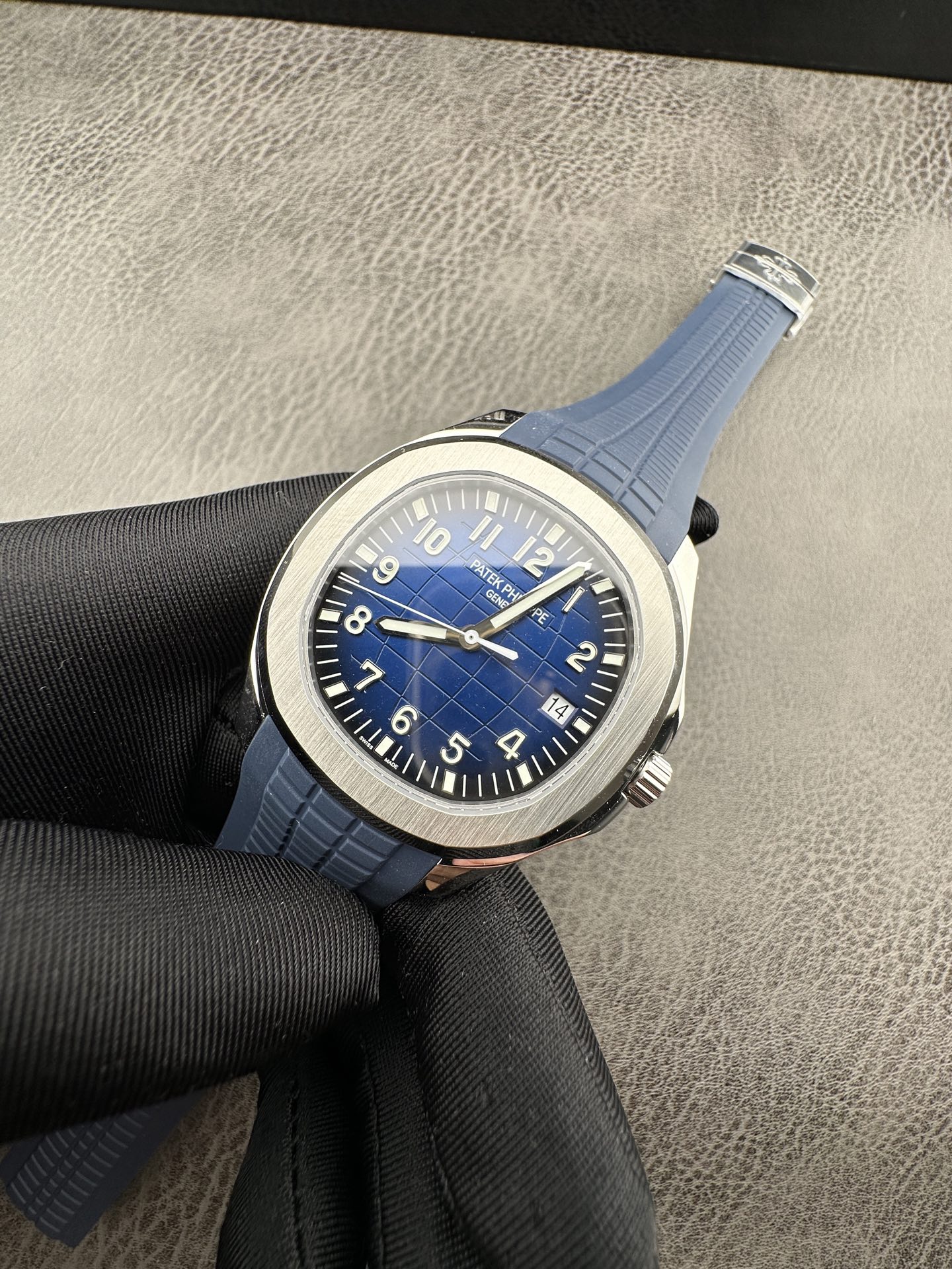 파텍필립 아쿠아넛 5167 자동 그레이 다이얼 3 K 공장 레플리카 44052 Patek Philippe 이미지 3